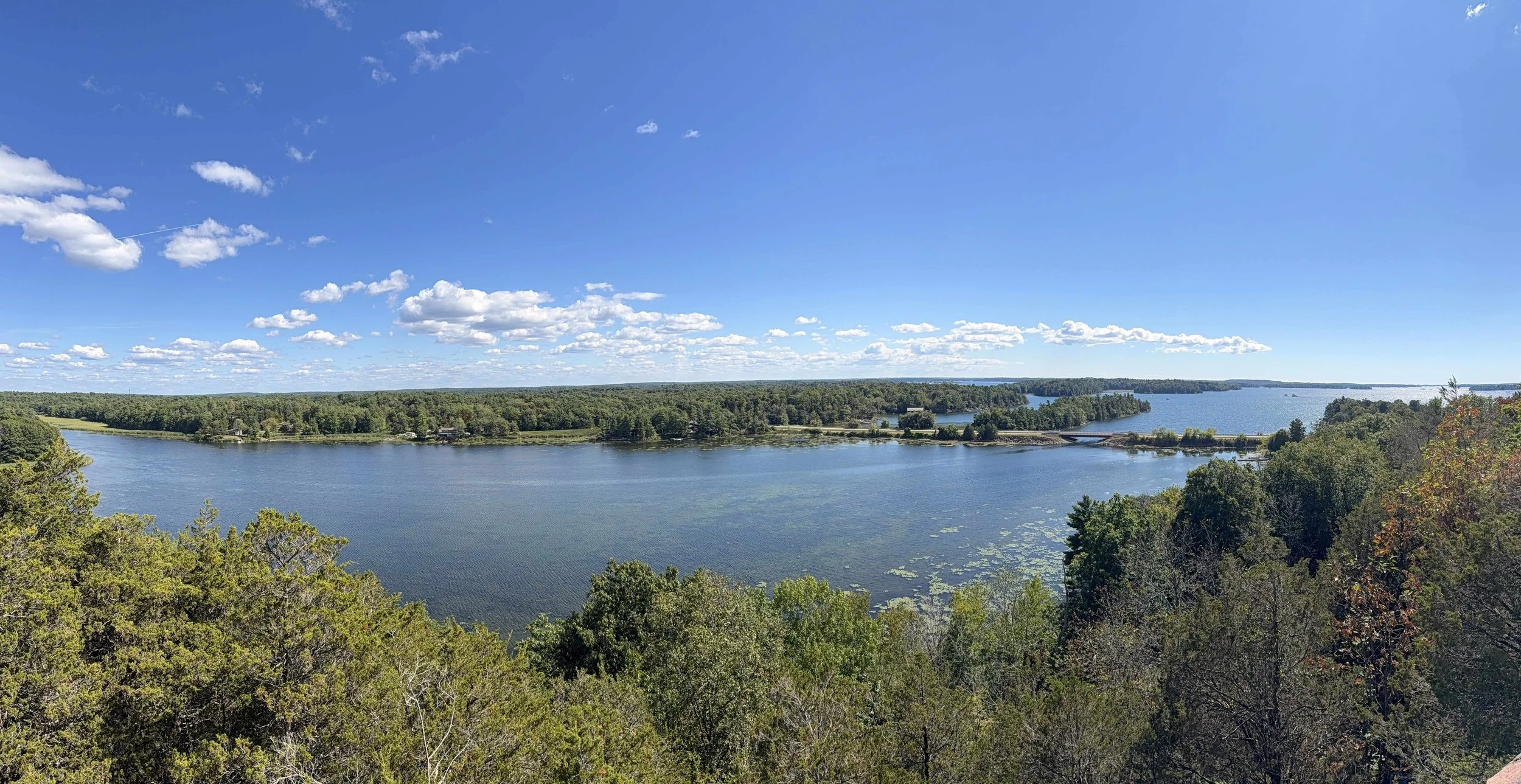 Landons Bay from Lookout Trail