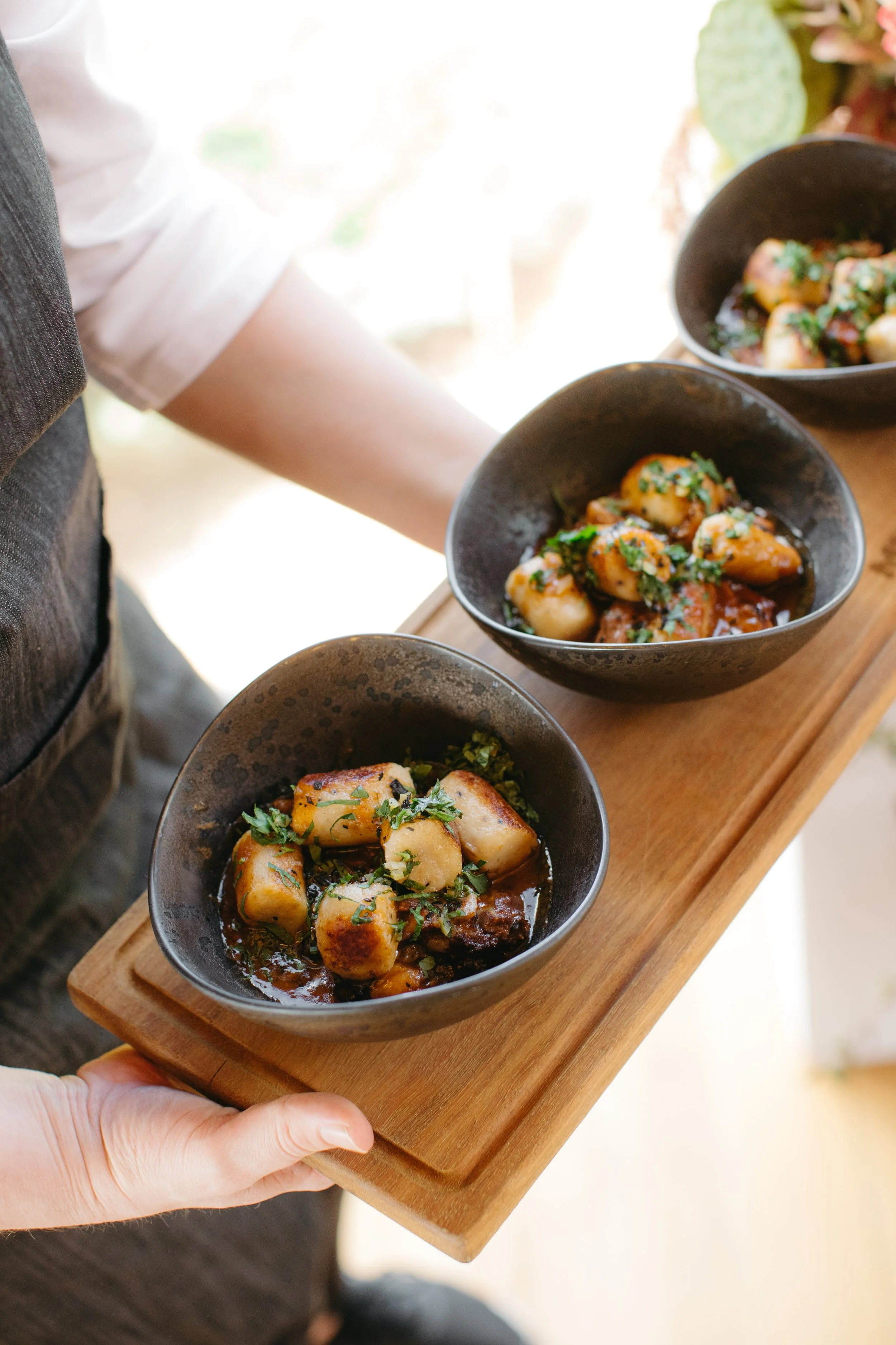 Tellurian wedding - canapes - gnocchi  .jpg