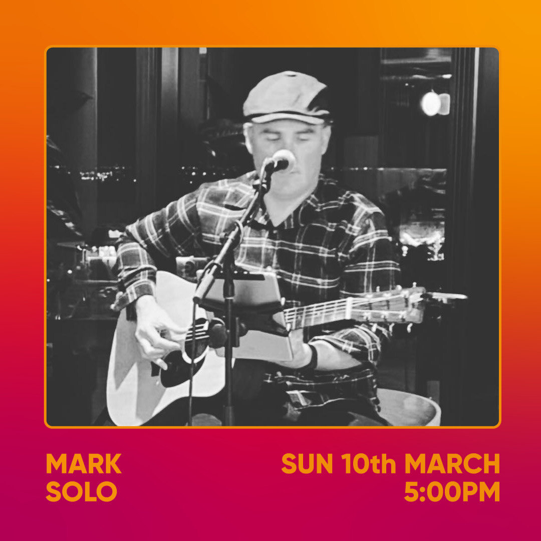 🎶 Catch @marksolomusic live this SUNDAY at Jaga Jaga from 5pm! 🎸🍹 Kick back with your faves cocktails and tuck into some tasty pizza slices while soaking up the vibes. 

It's gonna be a chilled Sunday session you won't want to miss! 🎵🍕 

Meanwhi