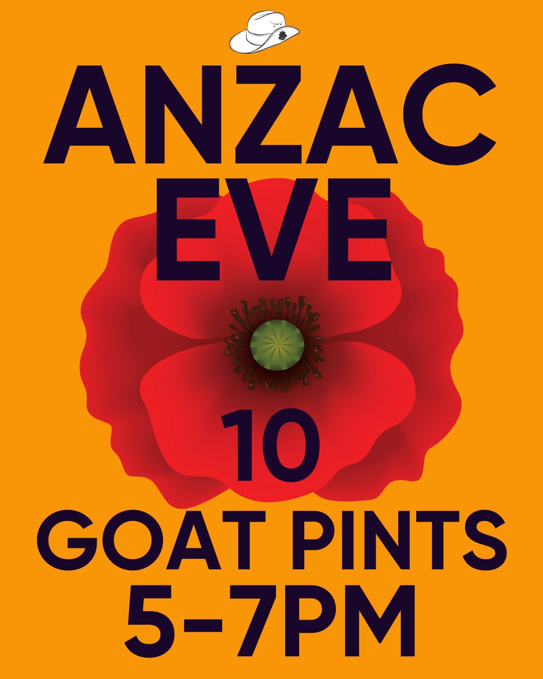 🍺 Get ready for ANZAC EVE with $10 goat pints at Jaga Jaga! From 5-7pm, enjoy our special &amp; place your weekly tips before kicking back to watch the footy. It's the ultimate pre-Anzac bash! 🎉 

#AnzacEve #DrinkSpecials #GameOn #HappyHour #FootyT