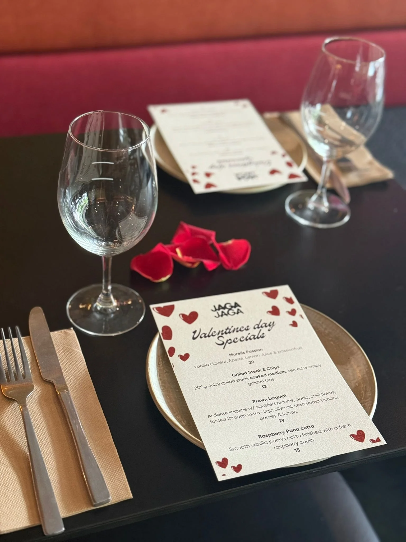 CELEBRATE LOVE THIS SATURDAY AT JAGA JAGA with our exclusive Valentine&rsquo;s Day specials, crafted for an unforgettable night of great food, intimate vibes, and beautiful moments. Whether you&rsquo;re planning a romantic dinner or a special evening