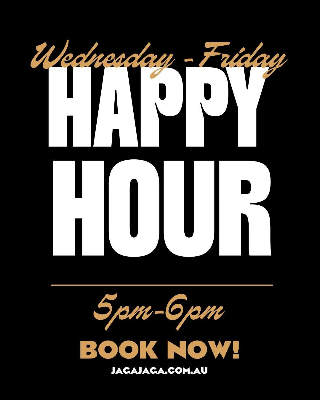 Clock out. Cocktails in. 🍹

HAPPY HOUR AT JAGA JAGA WED &ndash; FRI | 5&ndash;6PM
Two for One on selected cocktails 🔥

Bring your bestie. Order your favourite. Stay for the vibes. Relax, sip, repeat.

Who&rsquo;s in? 👀

#JagaJaga #TwoForOne #Happy