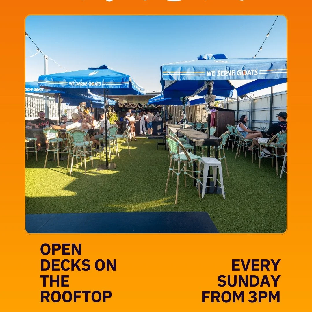 Great day for DJ's on the roof. Message manager@jagajaga.com.au to book in your slot