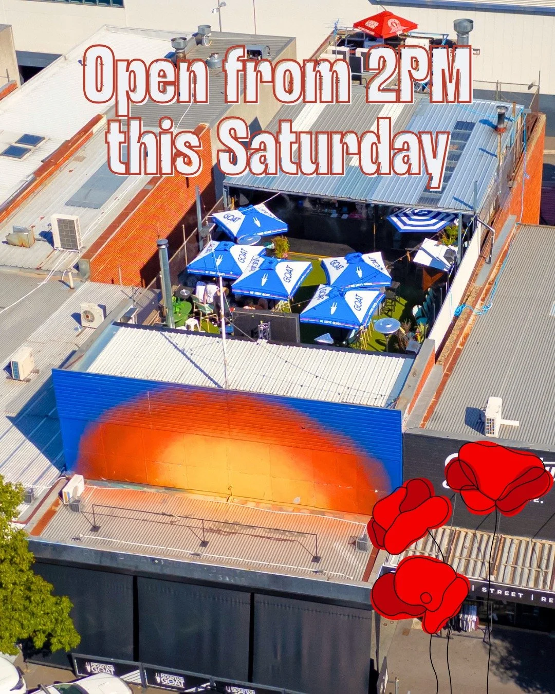 We&rsquo;ll be OPEN FROM 2PM THIS SATURDAY, ANZAC DAY. Come through for drinks, pizza, and more from our menu 🍕🍹

Book your table via our website and make a day of it ✨

#AnzacDay #OpenSaturday #JagaJaga #PizzaTime #DrinksWithFriends #WeekendPlans