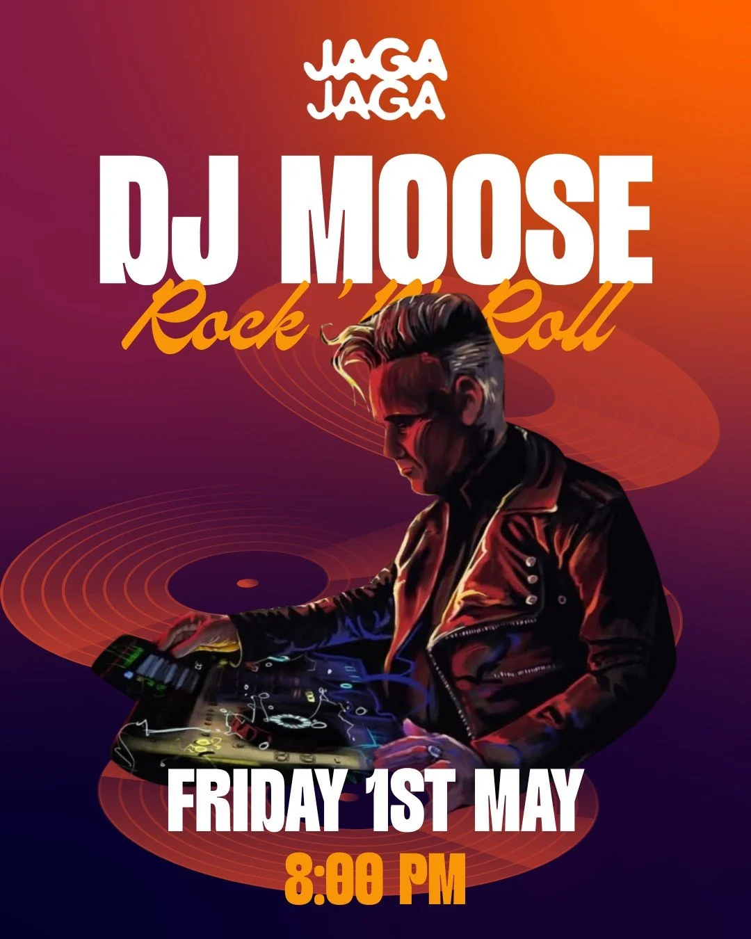 This Friday, we&rsquo;re turning up the vibes 🔥

Join us at Jaga Jaga as @dj_moose_heartbreakerbar takes over from 8PM, bringing some Rock energy &lsquo;til close 🎶

Forecast says sunny skies and warm rooftop weather &mdash; the perfect combo for g