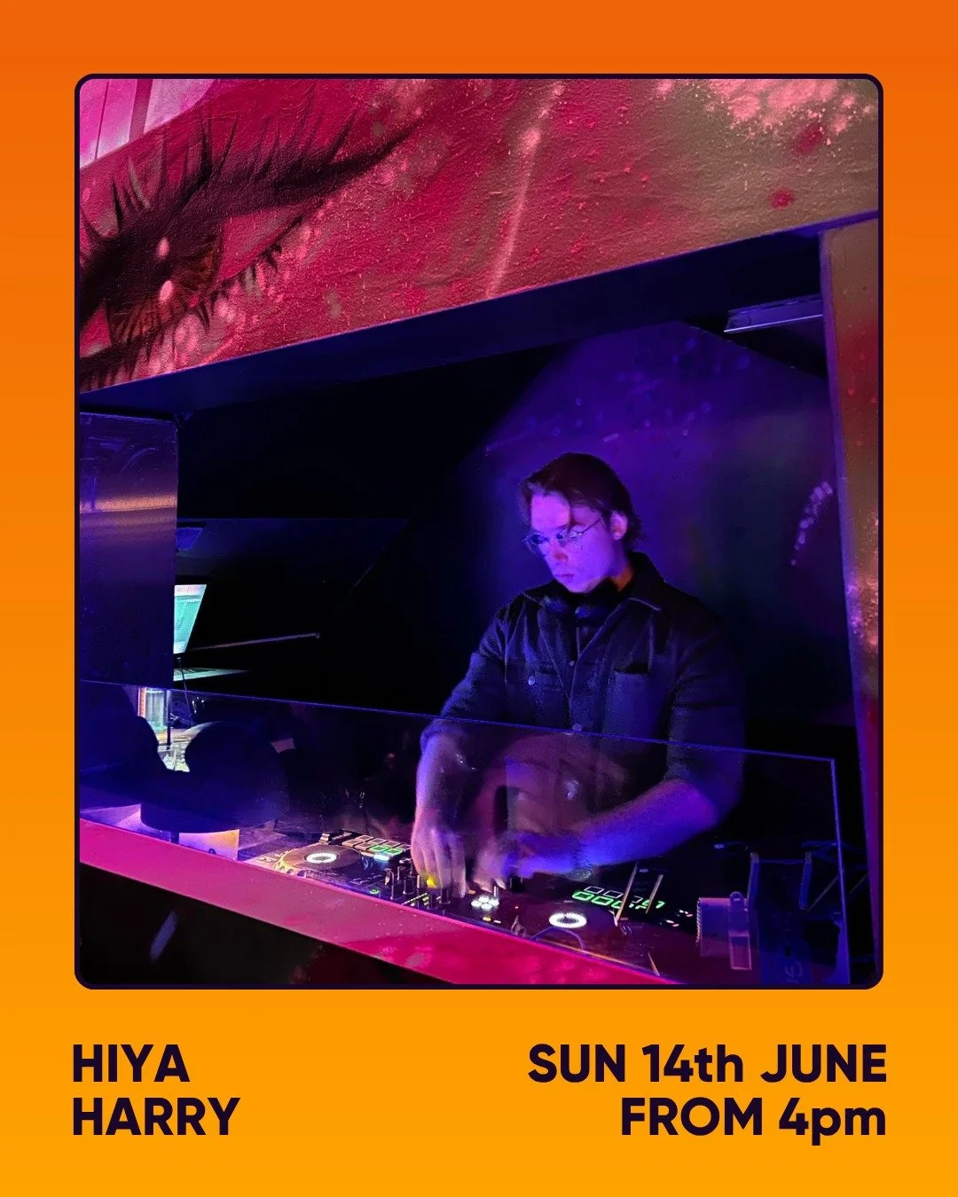 DJ @hiya.harry is taking over Jaga Jaga this Sunday from 4pm, bringing a laid-back soundtrack for the afternoon and easing us into the evening.

Round up the crew, grab a pizza, settle in with a cocktail or two and make a day of it. Good tunes, cosy 