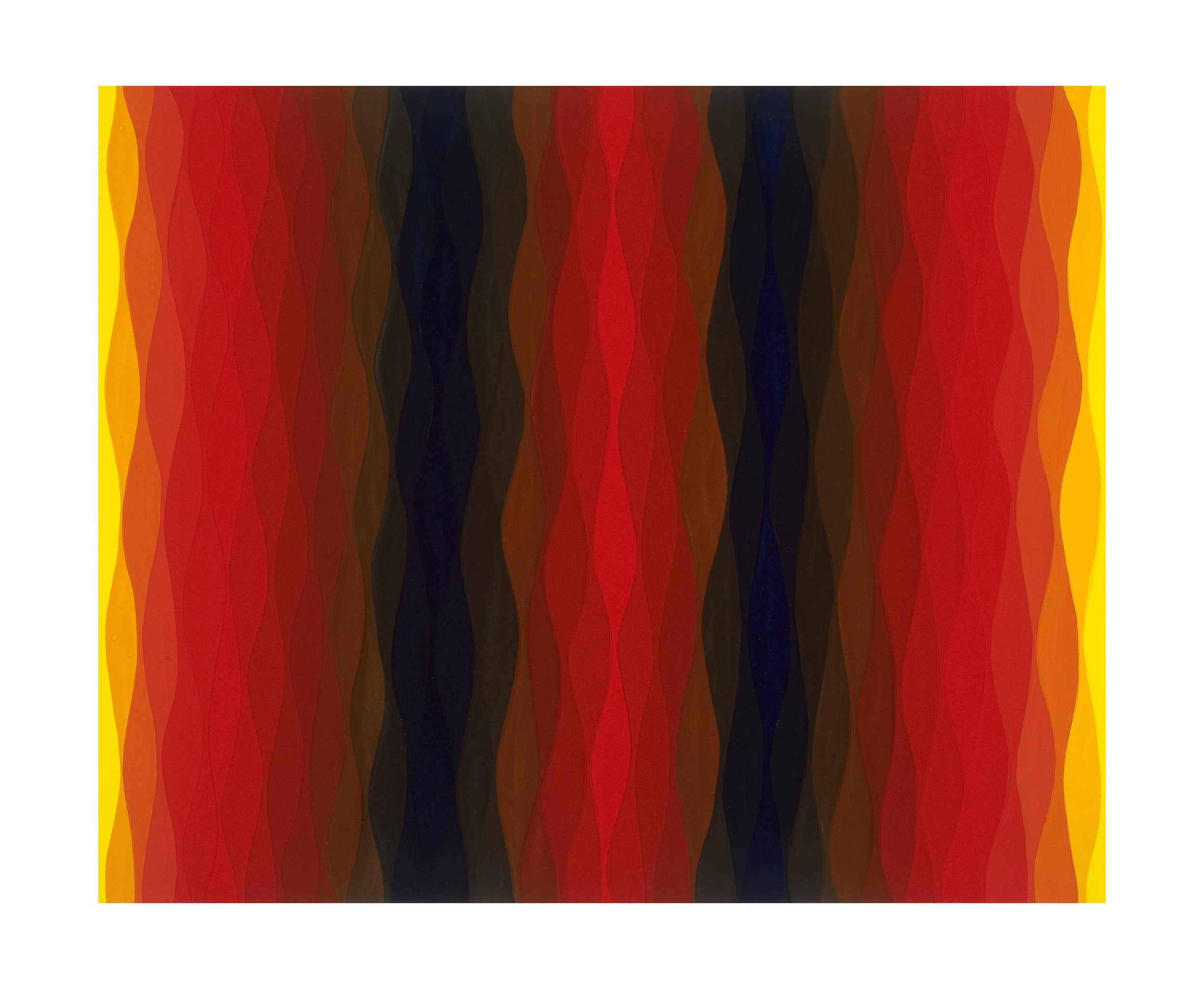 RED- BROWN by Chris Z 20 x 25 Gouache on Paper.jpg