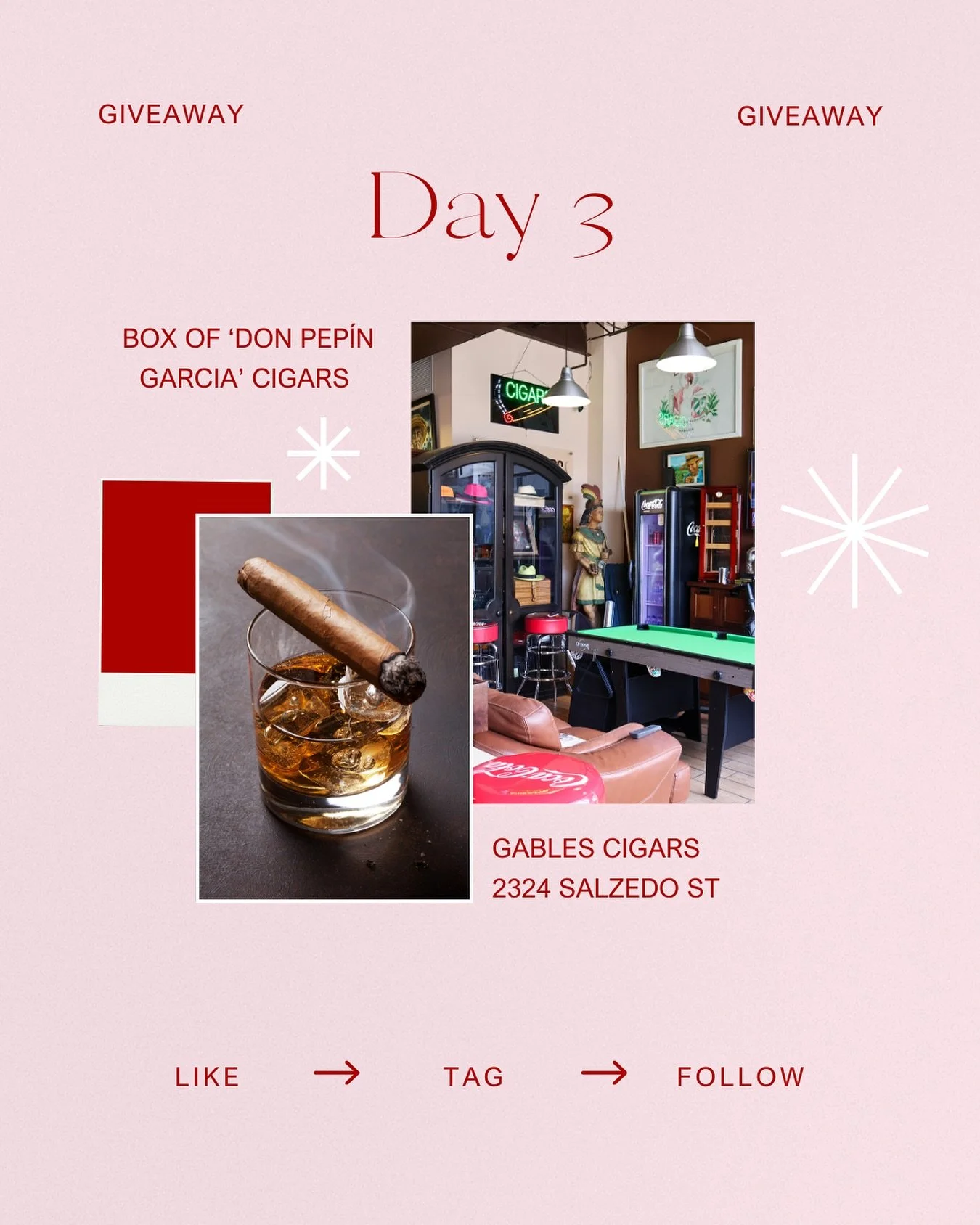 🎁 DAY 3: 12 Days of Holiday Cheer!
Today&rsquo;s giveaway is a premium box of cigars from Gables Cigars, featuring iconic Cuban cigars by Don Pepin Garcia &mdash; a perfect holiday gift for the cigar lover in your life. 🎩🔥 Whether you&rsquo;re tre