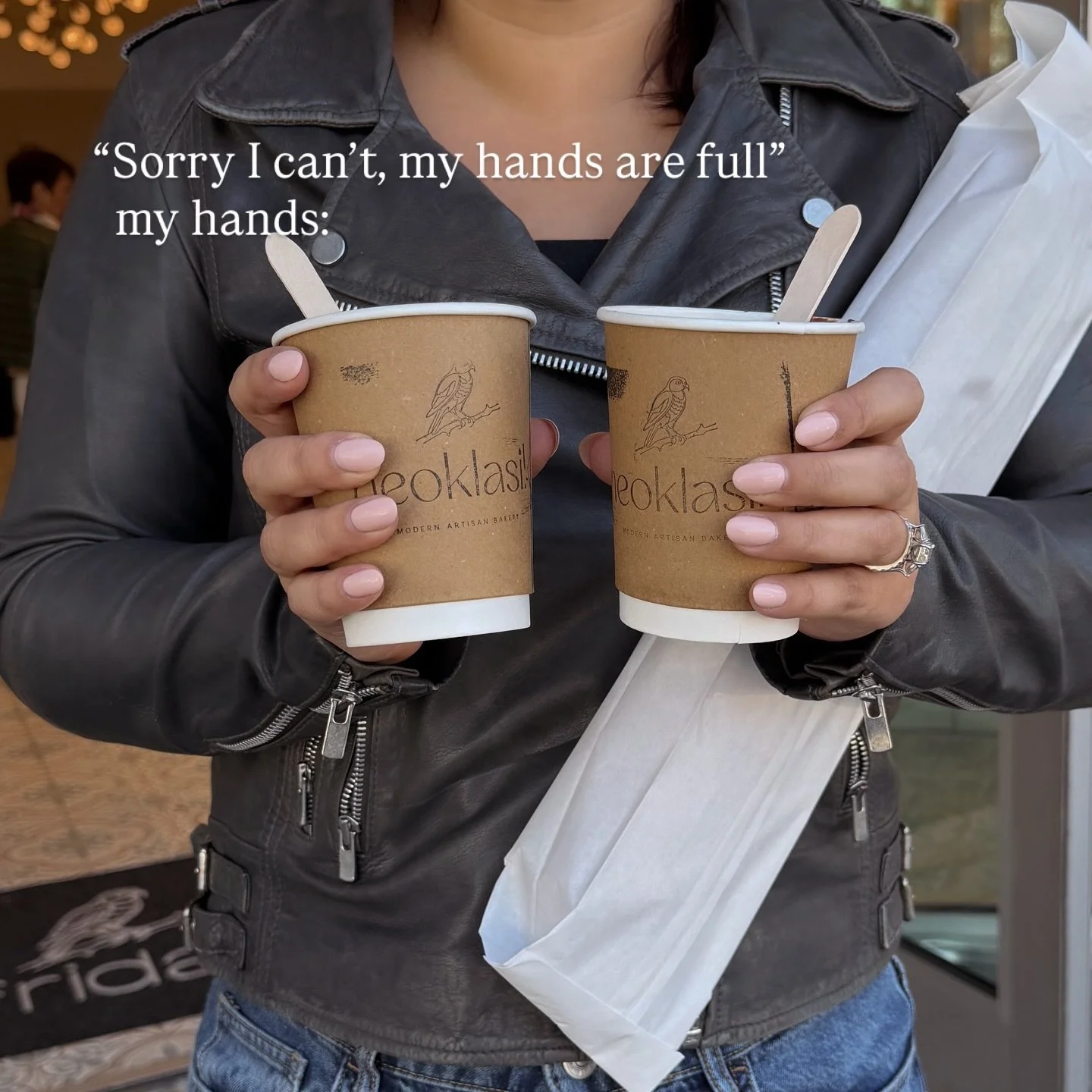 Full of love, lattes, matcha, hot chocolate and even a baguette! 🫶☕️🥖