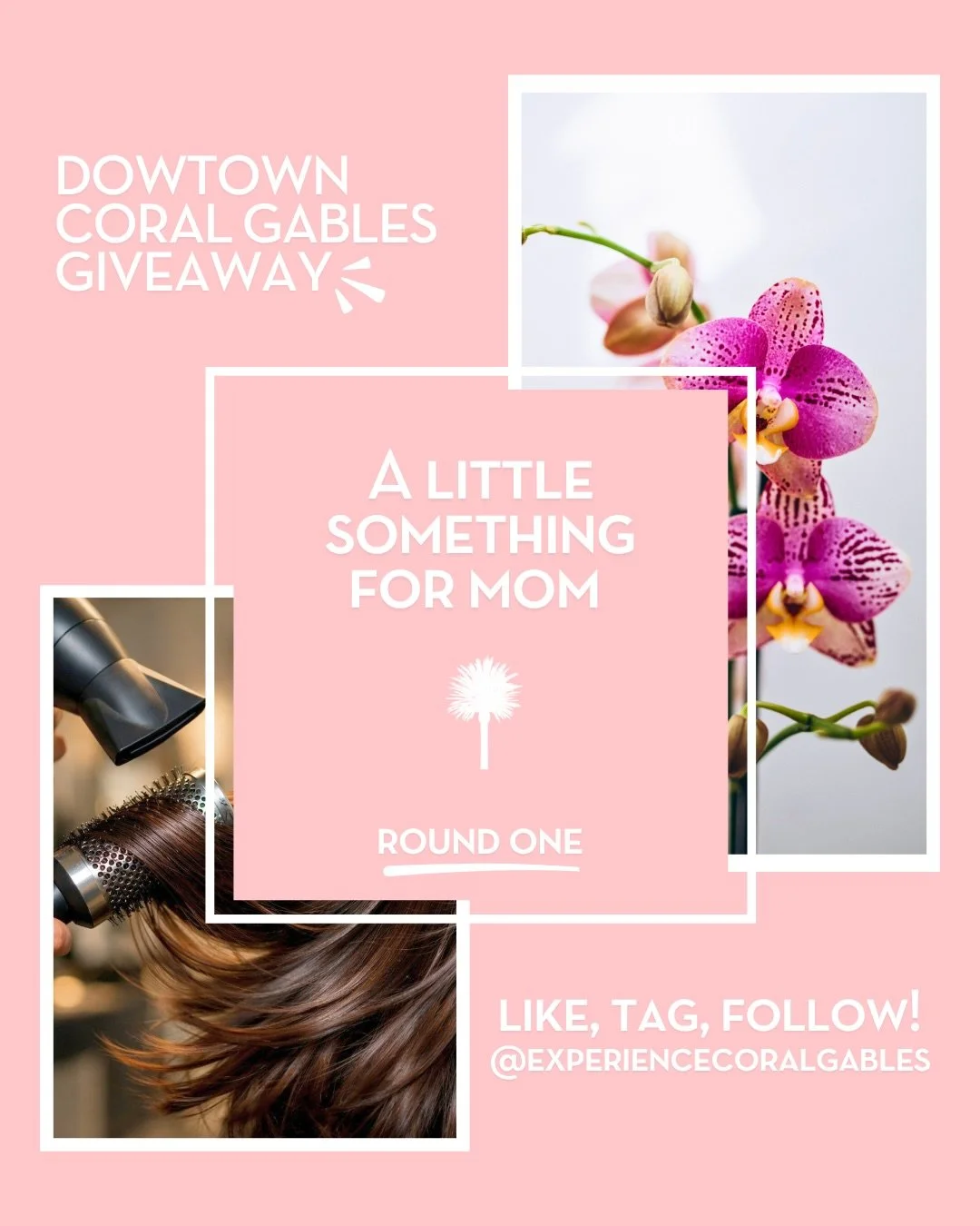🌸 MOTHER&rsquo;S DAY GIVEAWAY 🌸

We&rsquo;re celebrating the moms (and mother figures) we love with a carousel full of fabulous prizes from some of your favorite Coral Gables spots 💝✨

TO ENTER:
&bull; Follow @experiencecoralgables
&bull; Follow t