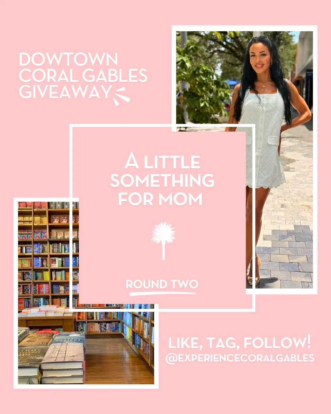 🌸 MOTHER&rsquo;S DAY GIVEAWAYS &mdash; DAY 2 🌸

Today&rsquo;s giveaways are for the literary moms, book worms, and fashion girlies 💕📚✨ From stylish finds to cozy reads, Downtown Coral Gables has the perfect Mother&rsquo;s Day treats waiting for y