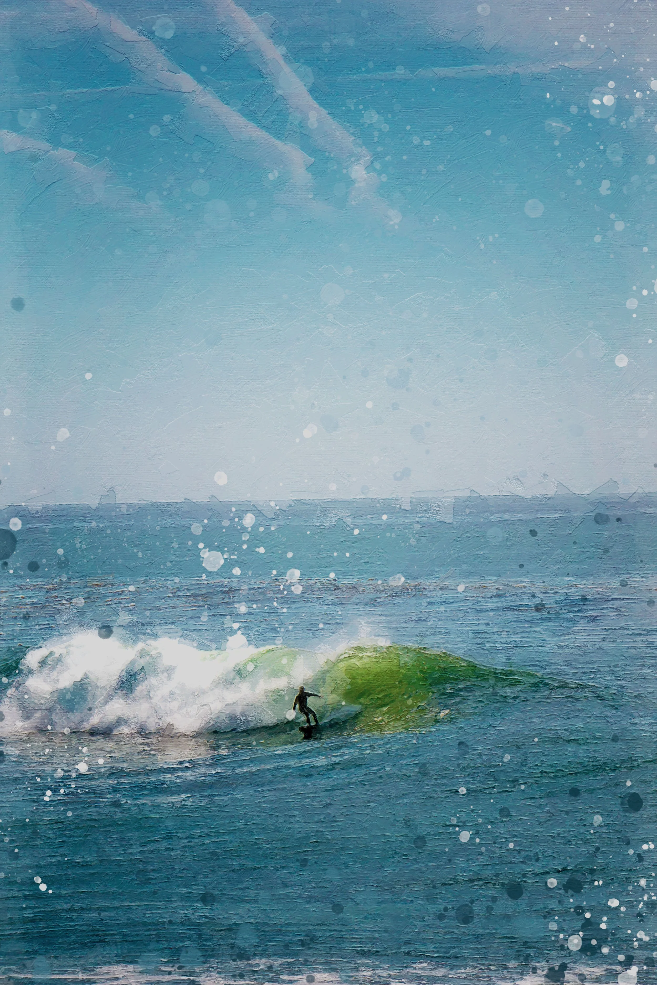Pleasure Point A Frame Painting copy.jpg