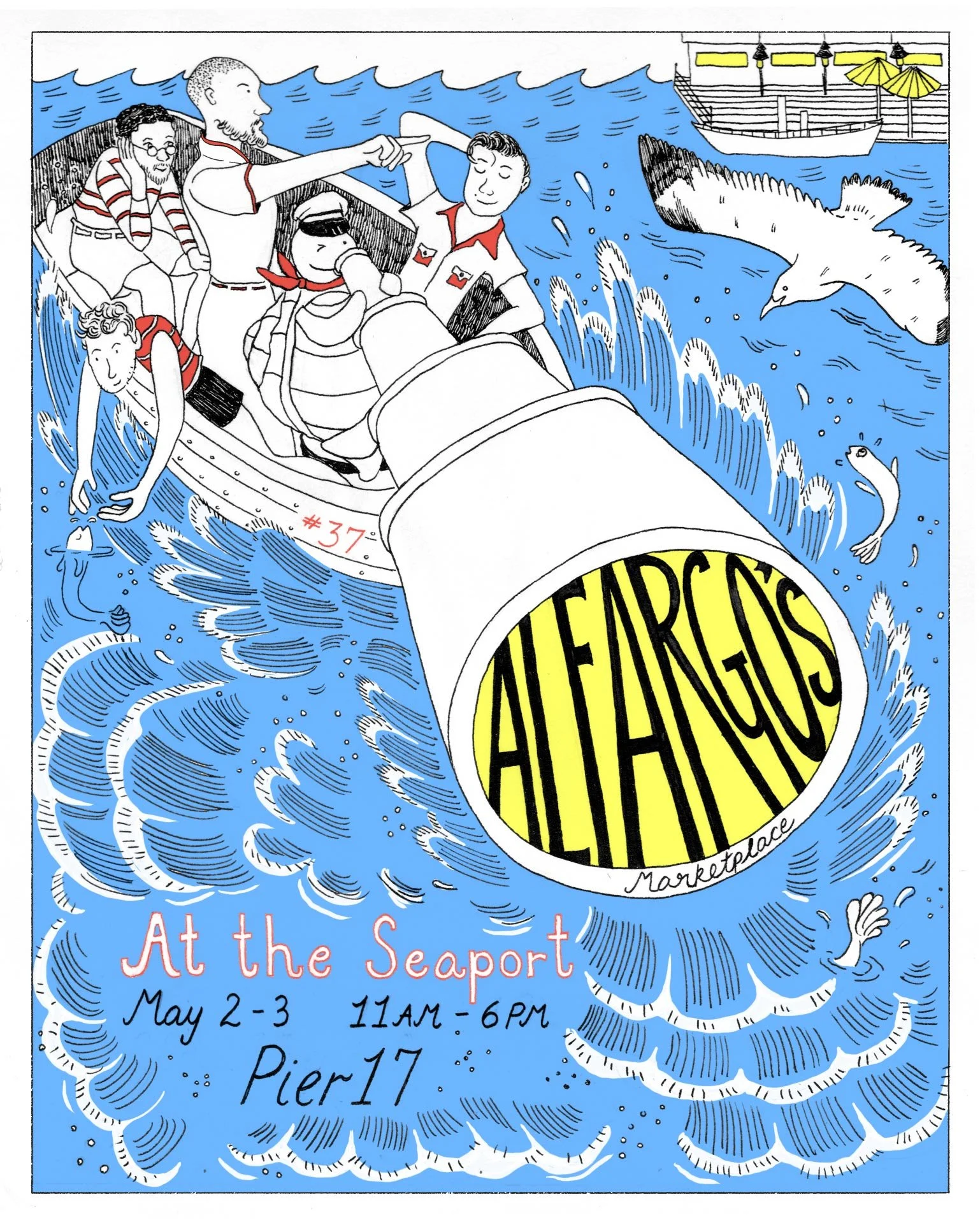 Flyer for Alfargo's Marketplace #31.