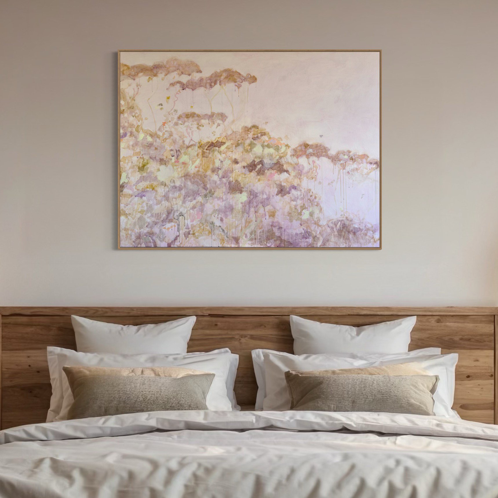 Chameleon above bed in PINK neutral bedroom .jpg