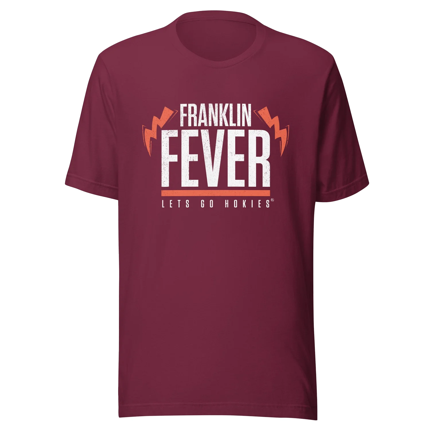Franklin Fever Maroon t-shirt