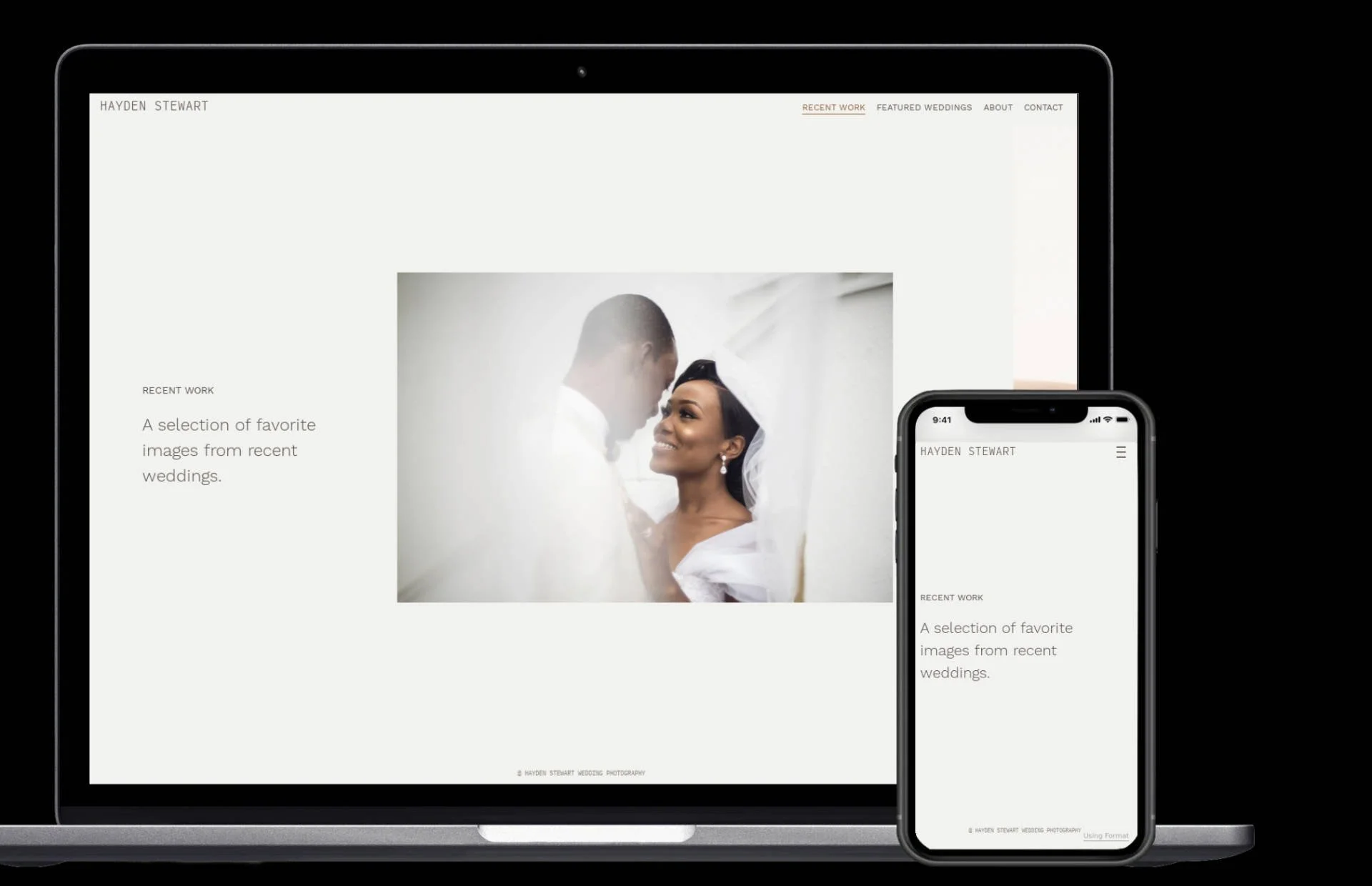  Screenshot: format.com 