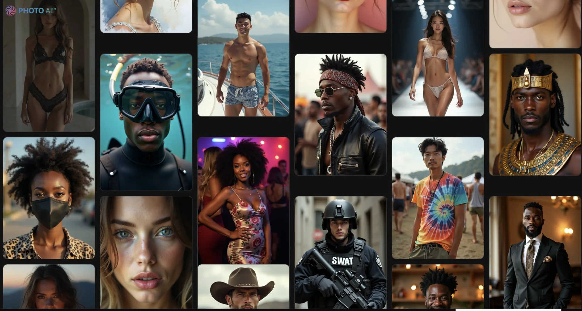  Screenshot of PhotoAI. 