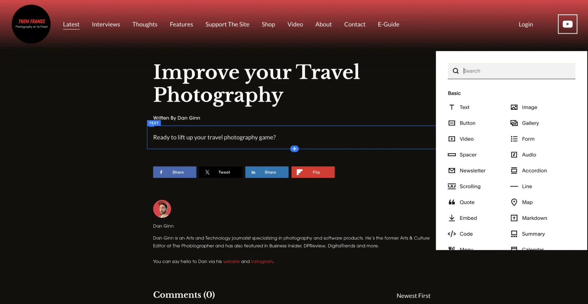  Squarespace 