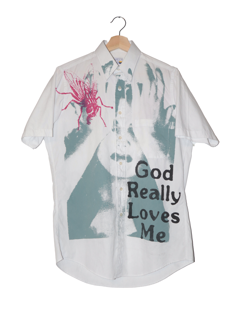 Vintage White Green All Over Print — Liam Ciavarelli