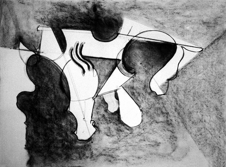 Charcoal V-3
