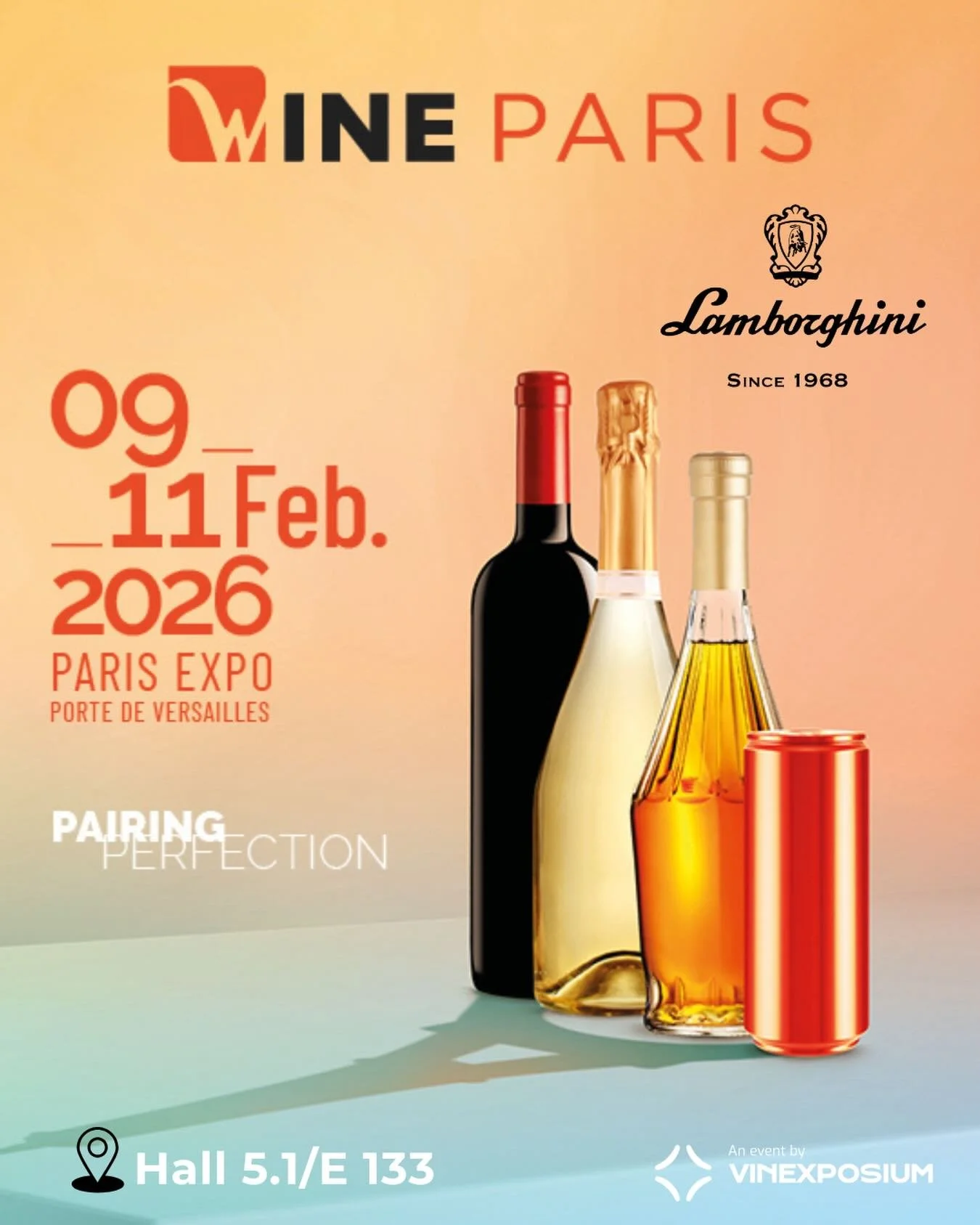 New bottles.
New expressions.
A new chapter begins.

Join us at Wine Paris 2026 as we reveal major news and exclusive new releases.

📍 Wine Paris 2026
📌 Hall 5.1 | Stand E133
📅 February 9&ndash;11, 2026

Pairing Perfection.
#WineParis #WineParis20