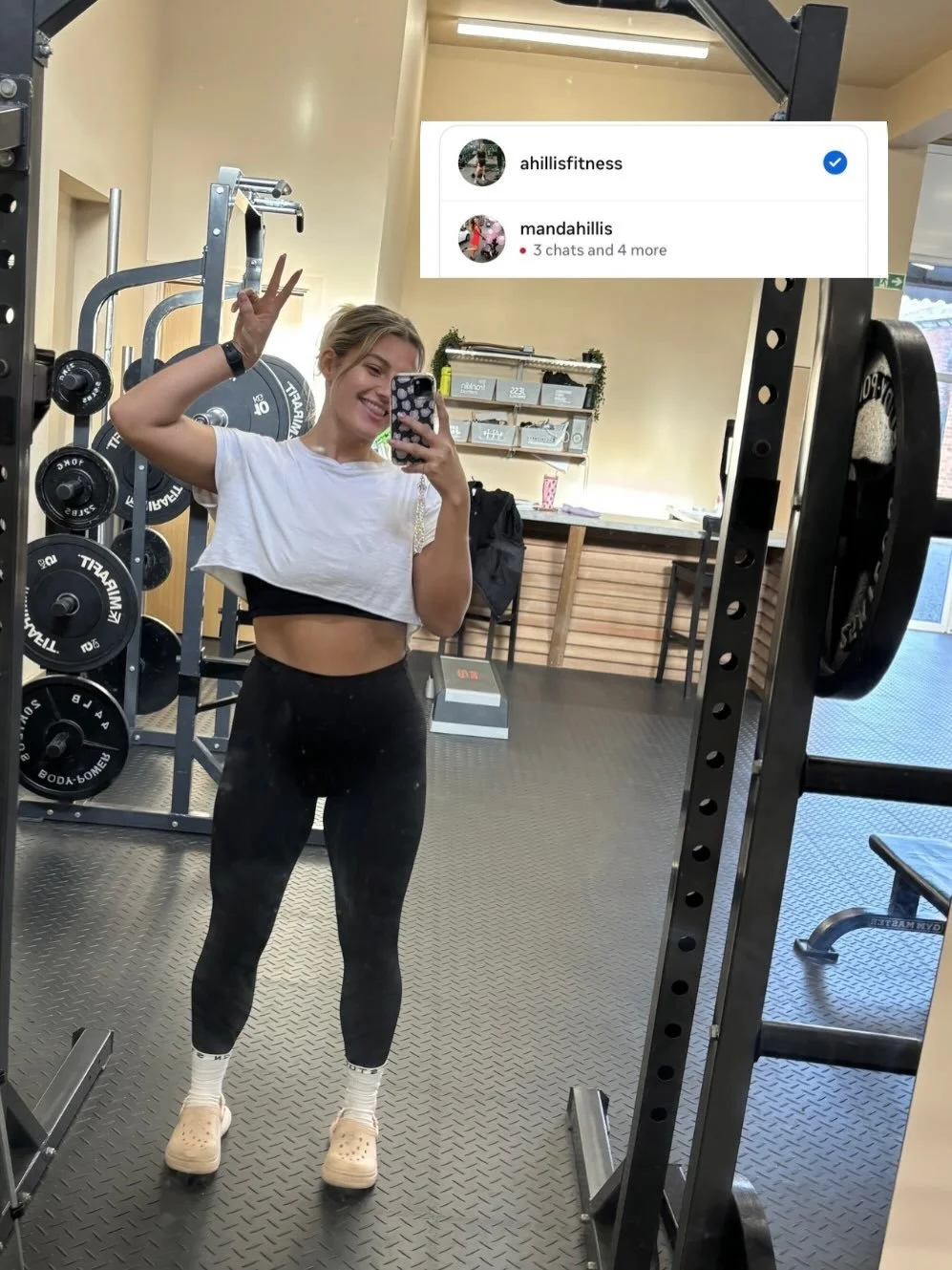 Business vs personal 🫶🏼

Just call me Hannah Montana 👀

#personaltrainer #fitnesstrainer #smallbusiness #mumfitness #postpartumfitness
