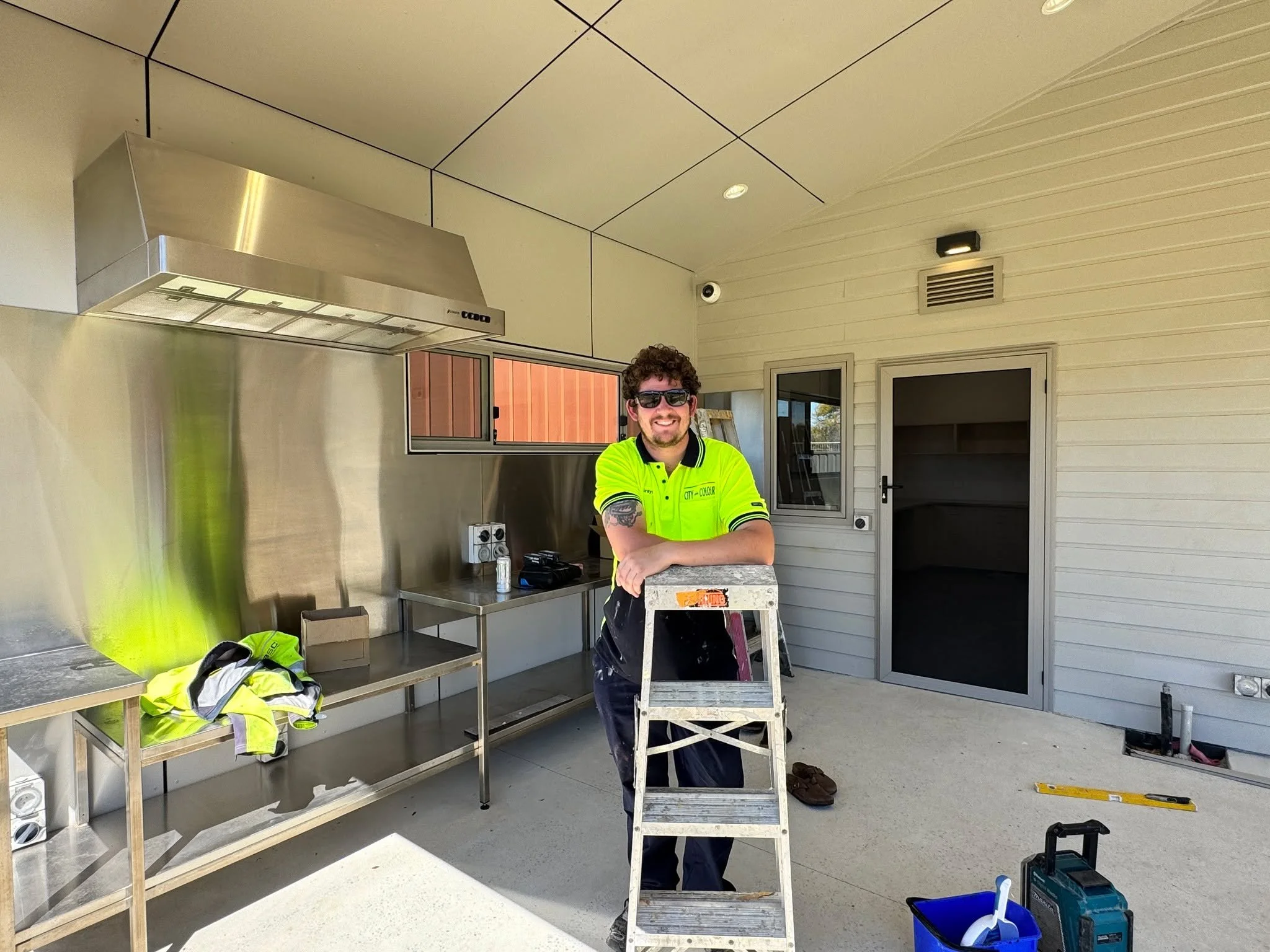 Final painting and touch ups are underway at the Geraldton Aboriginal Short Stay Accomodation project together with GBSC Yurra 🏘

Department of Communities 
Department of Housing and Works WA

#cityincolour #paint #painting #paintingcontractor #loca