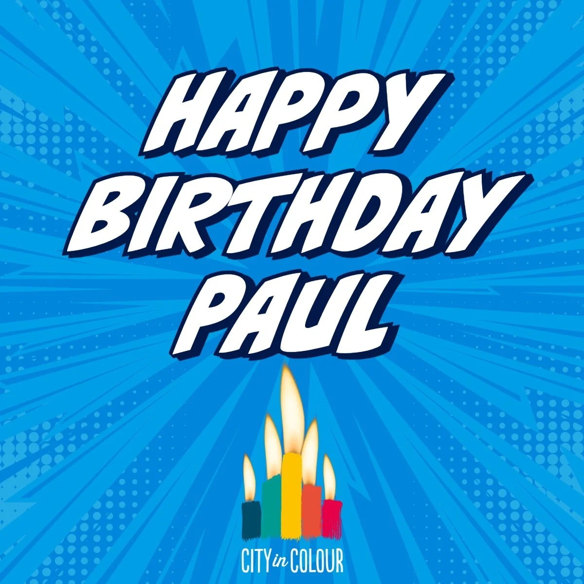 Happy Birthday Paul 🎉 🎂 🎁