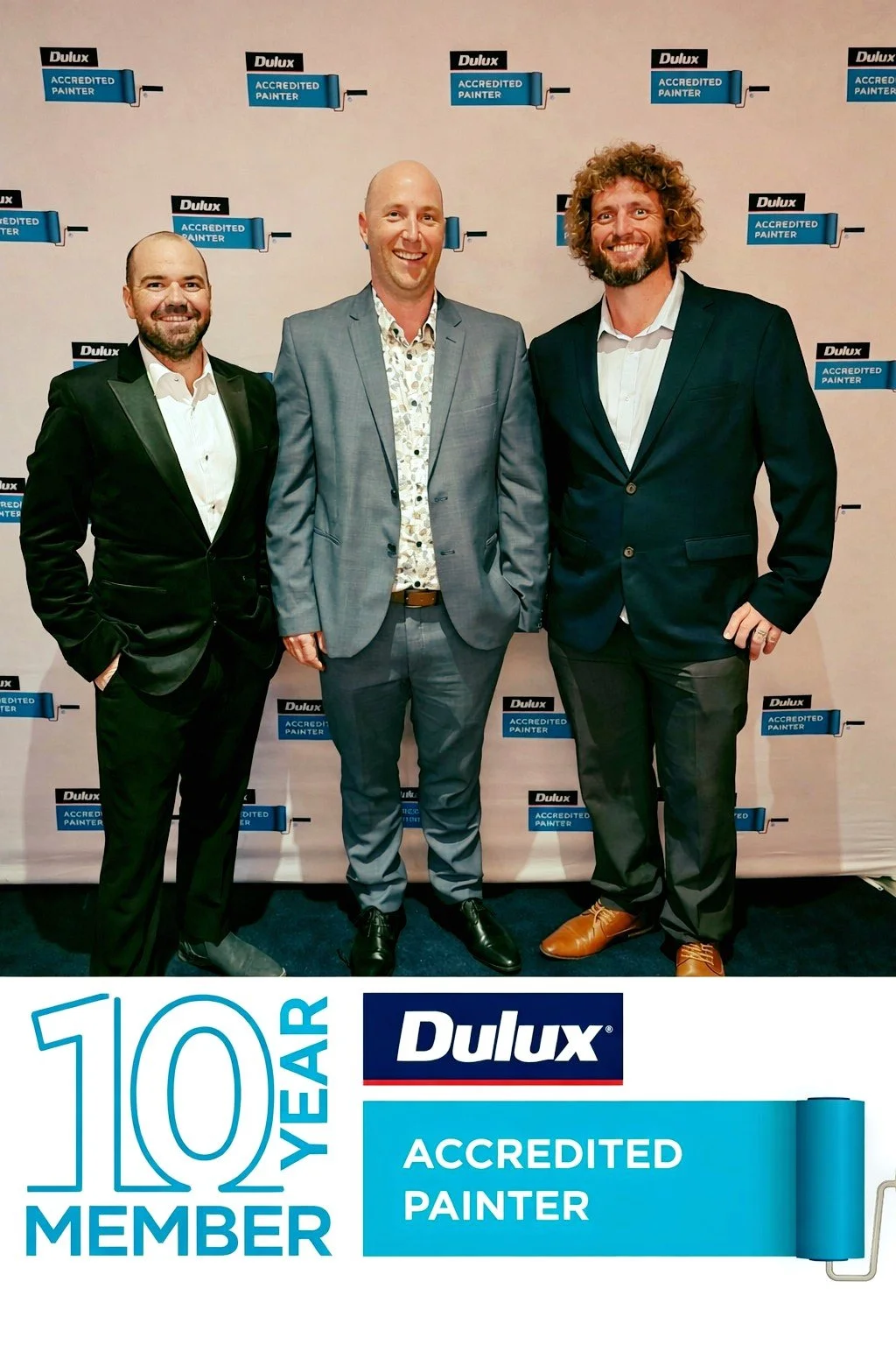 Celebrating 10 years of being a Dulux Australia Accredited Painter! 🎉

Dulux Accredited Painters are recognised as leaders in the painting industry. 

They are carefully selected by Dulux so you can feel confident that you're using a skilled, reliab