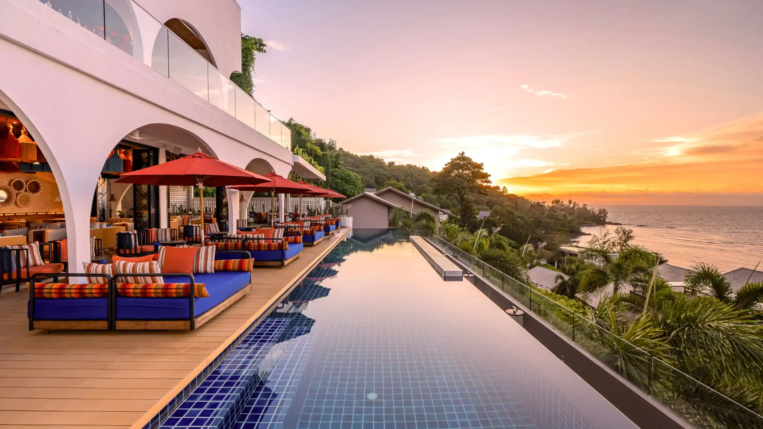 PHUHR-P0614-Casa-Boho-Outdoor-Swimming-Pool-Sunset.16x9.webp