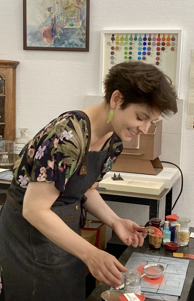 EXPERIMENTAL ENAMELLING – SEARCHING FOR EXPRESSIVE TECHNIQUES 