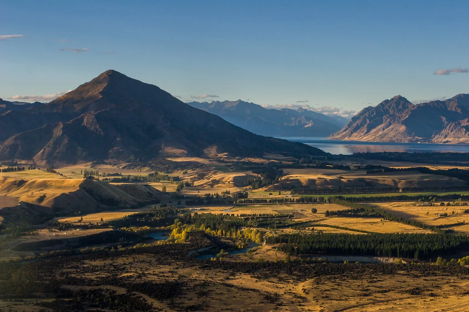 Above Hawea Flats near Lake Hawea