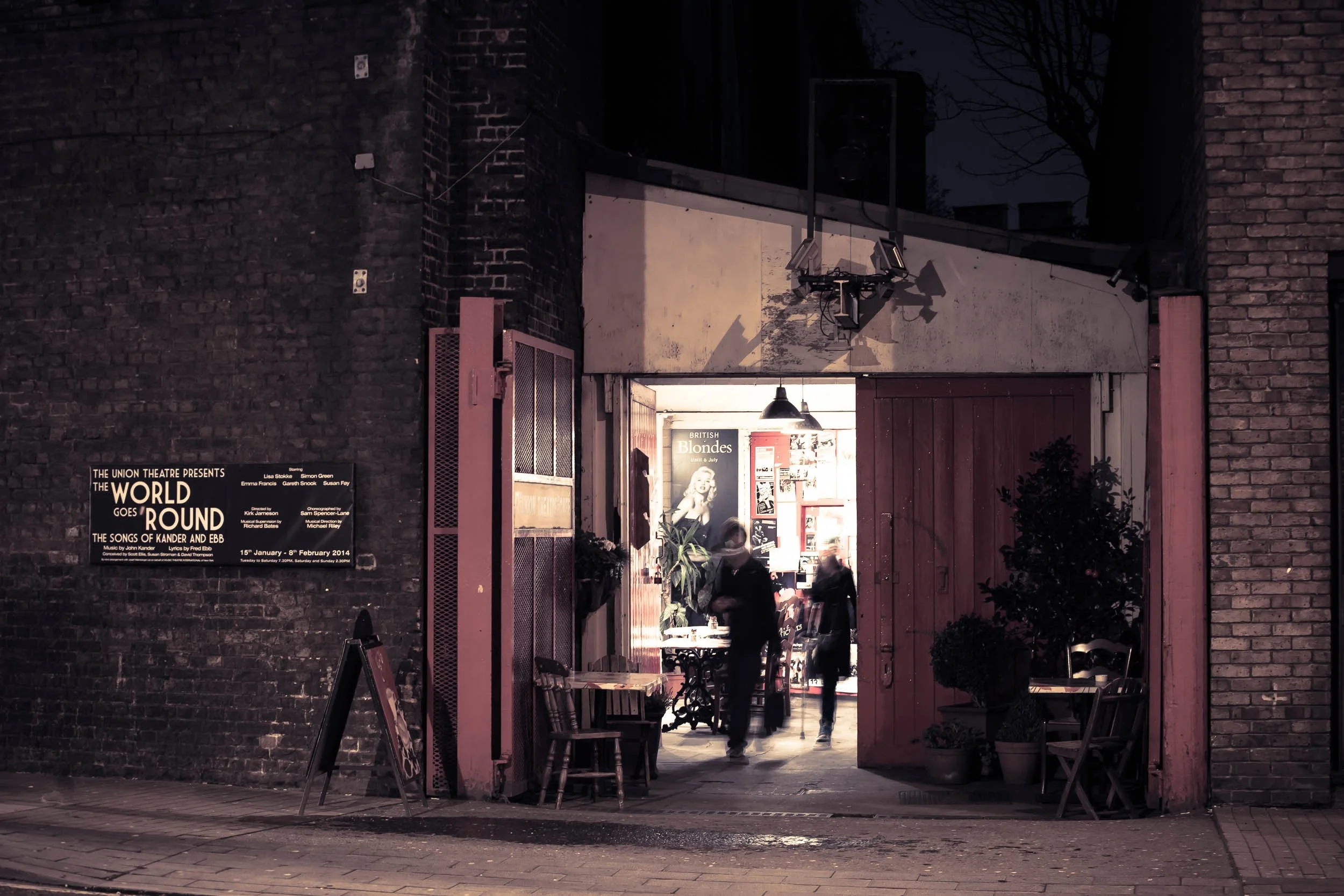 Union Street at night