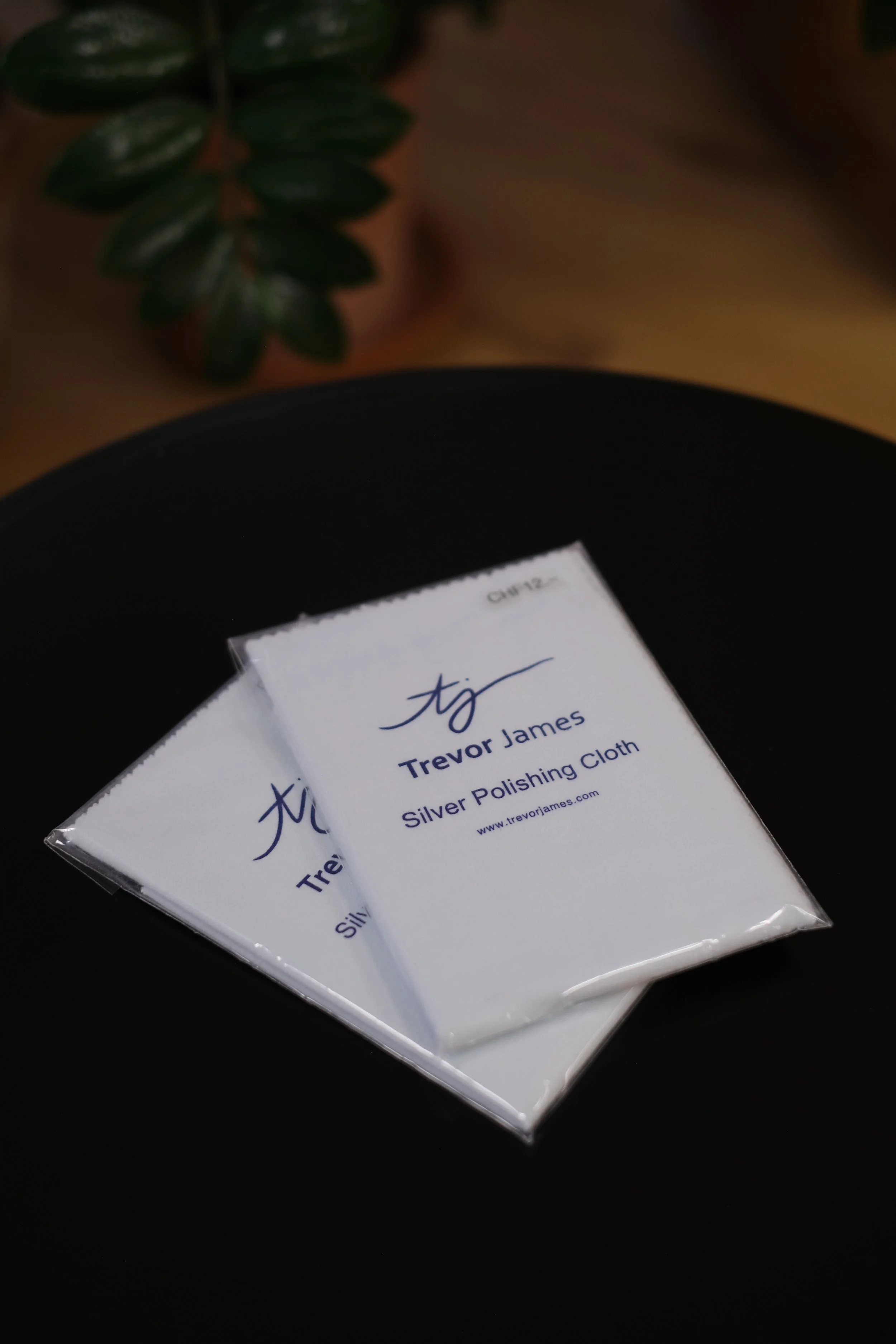 Trevor James silver polishing cloth