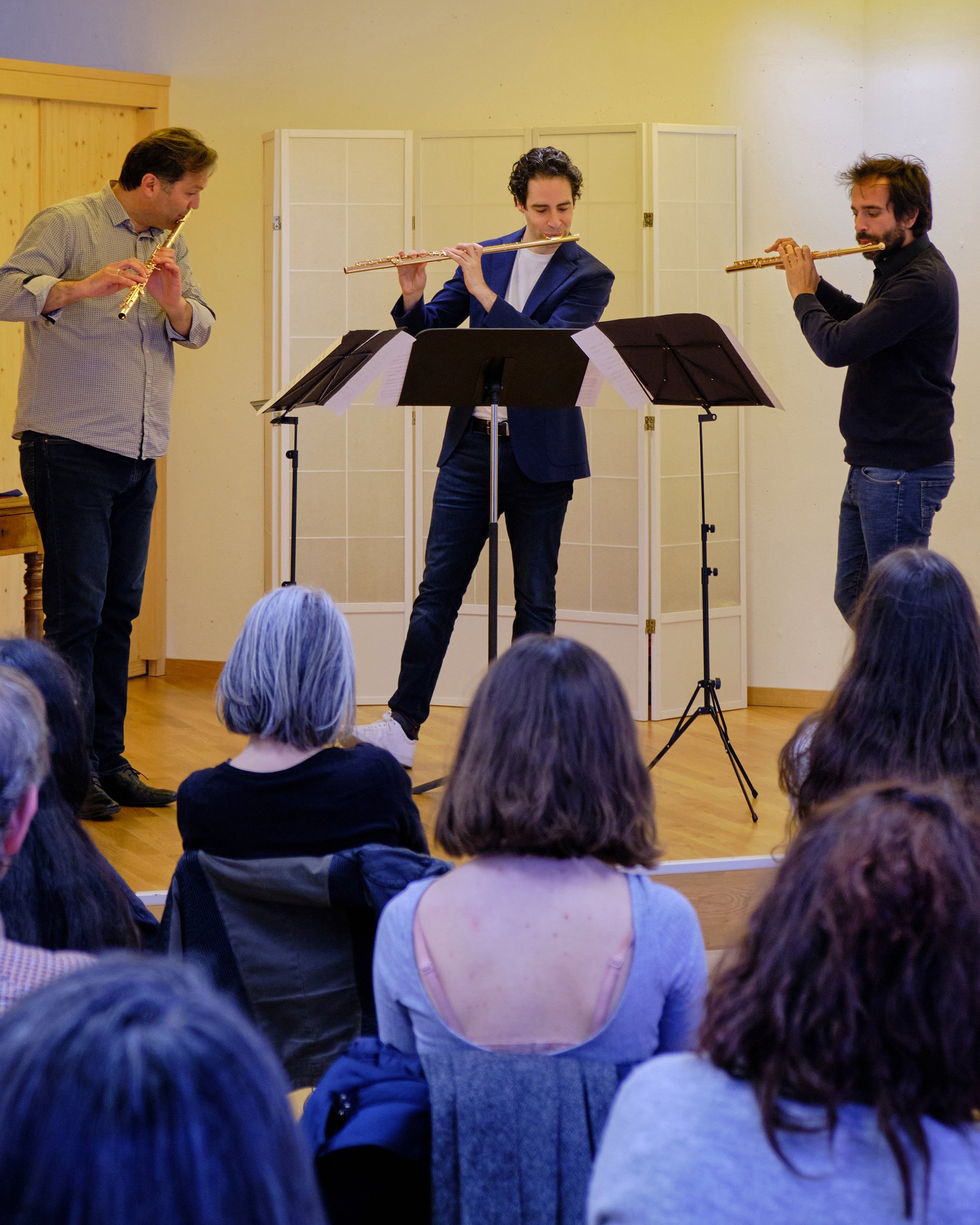 Clase magistral en Flautissimo Genève