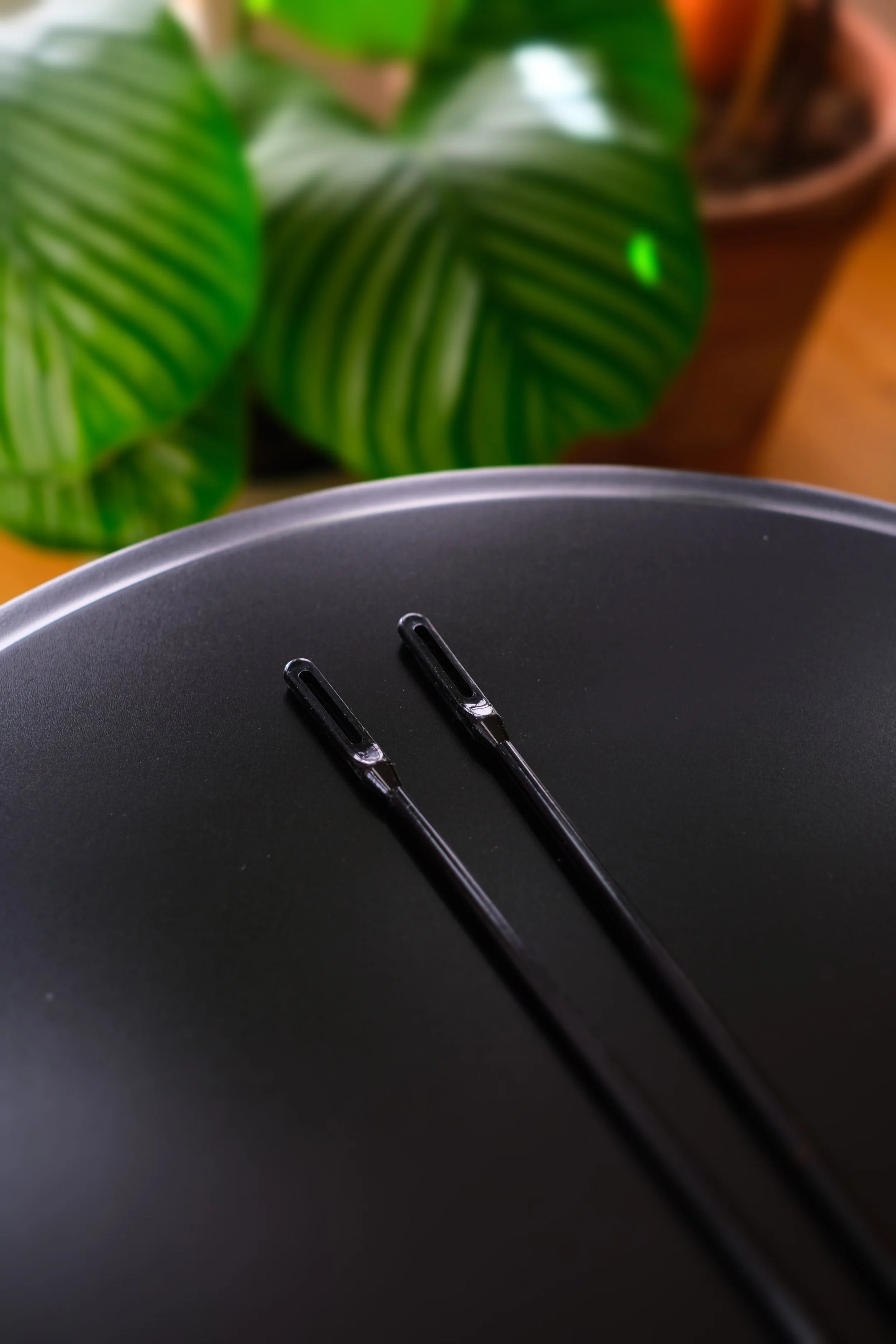 Flautissimo cleaning rod - black plastic