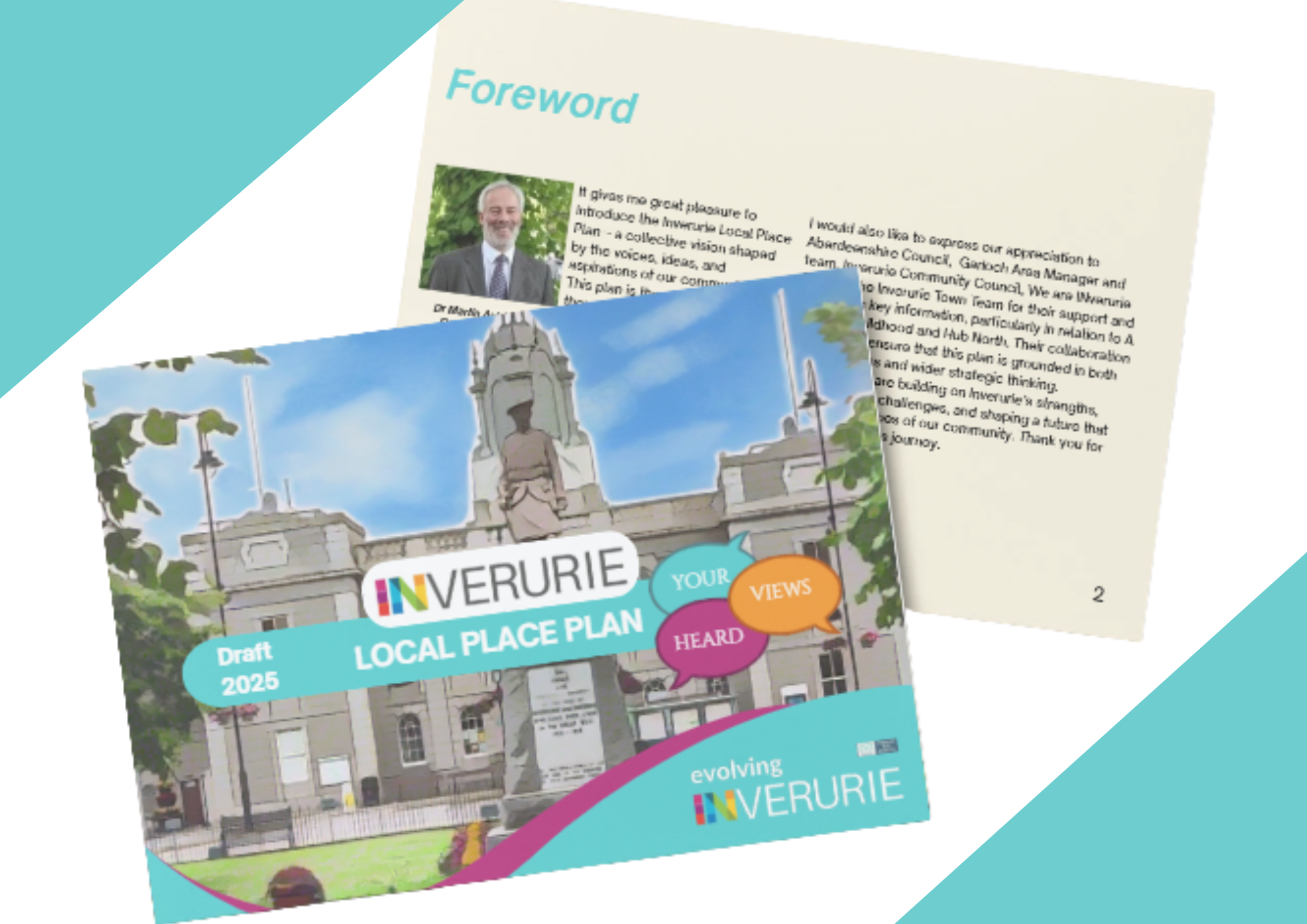 Our Local Place Plan went out for consultation.