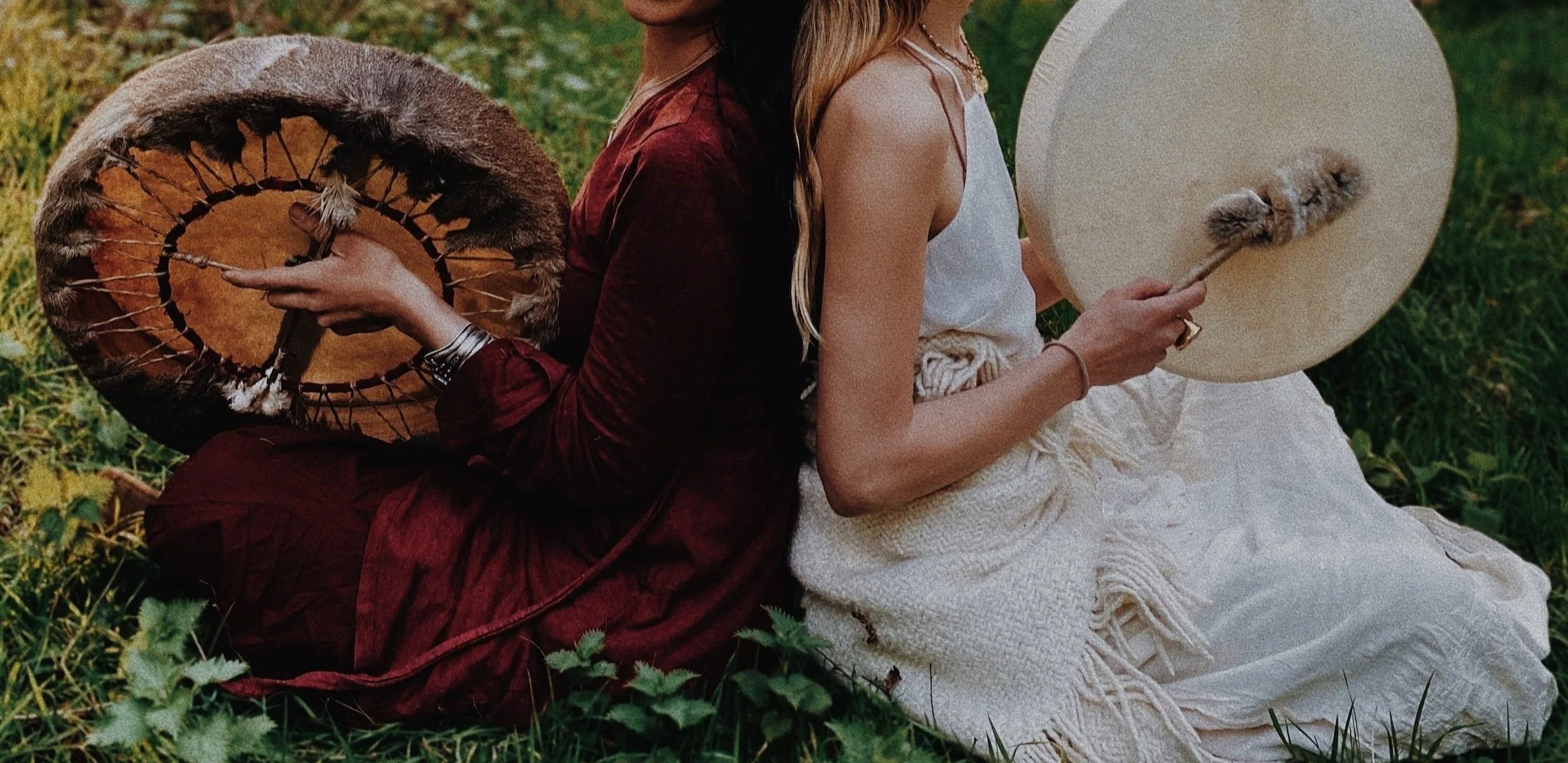 medicine women drumming ceremony