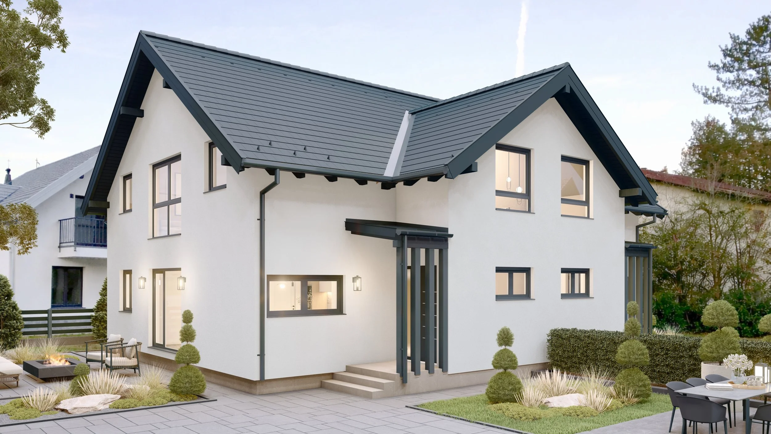 Dvojček Videm, Dobrepolje 133,1 m2, enota  Z1, novogradnja - zgr. l. 2026, 446 m2 zemljišča