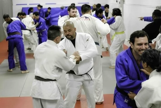 Judo class photo at Kokushi budo in NYC