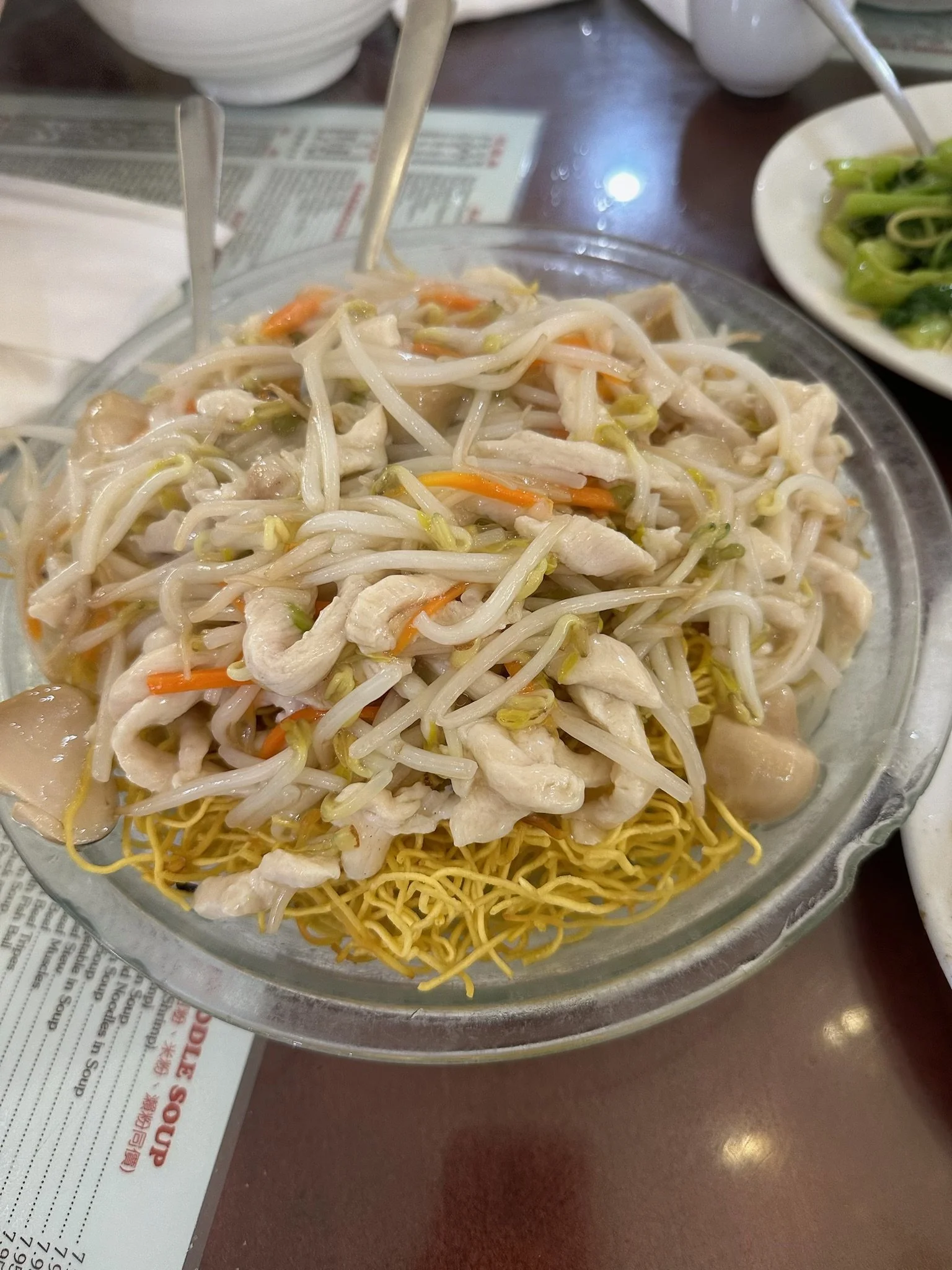 Chicken Pan Fried Noodles