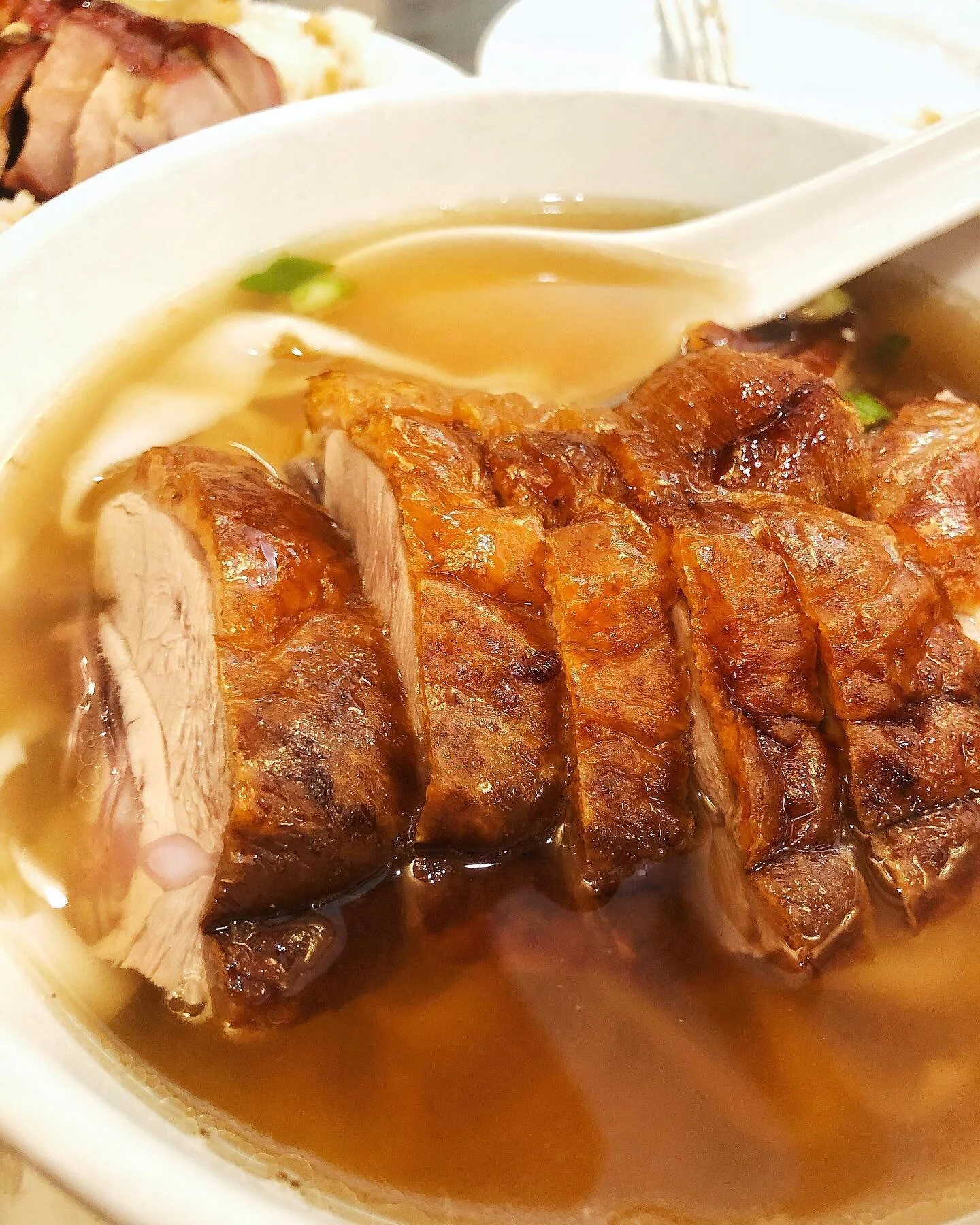 Keep it classic ✨ Roast Duck and Noodles in Soup #greatnynoodletown