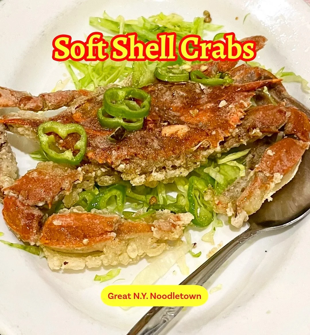 Order your Soft Shell Crabs now! The only question should be &ldquo;How many?&rdquo; 🦀 
#greatnynoodletown