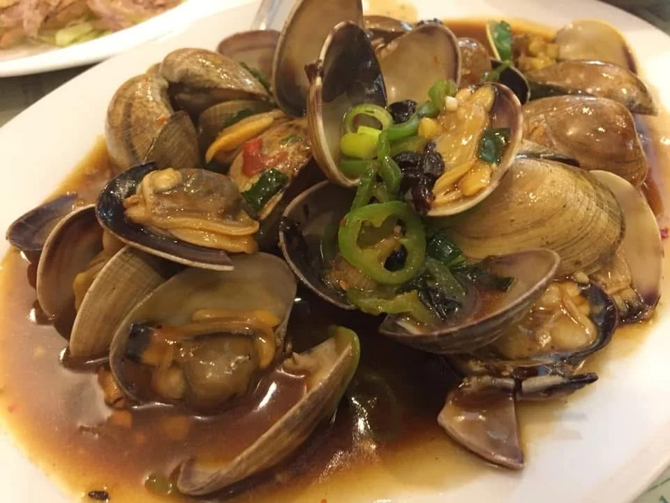 Clams in Black Bean Sauce
