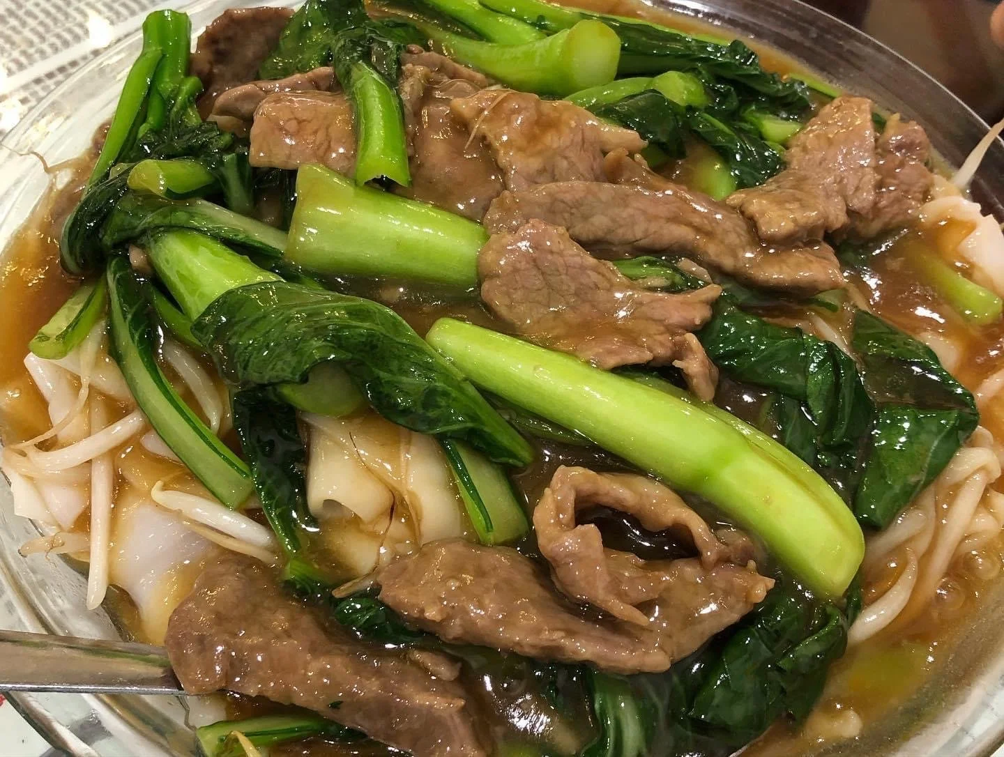 Beef & Vegetable Chow Fun