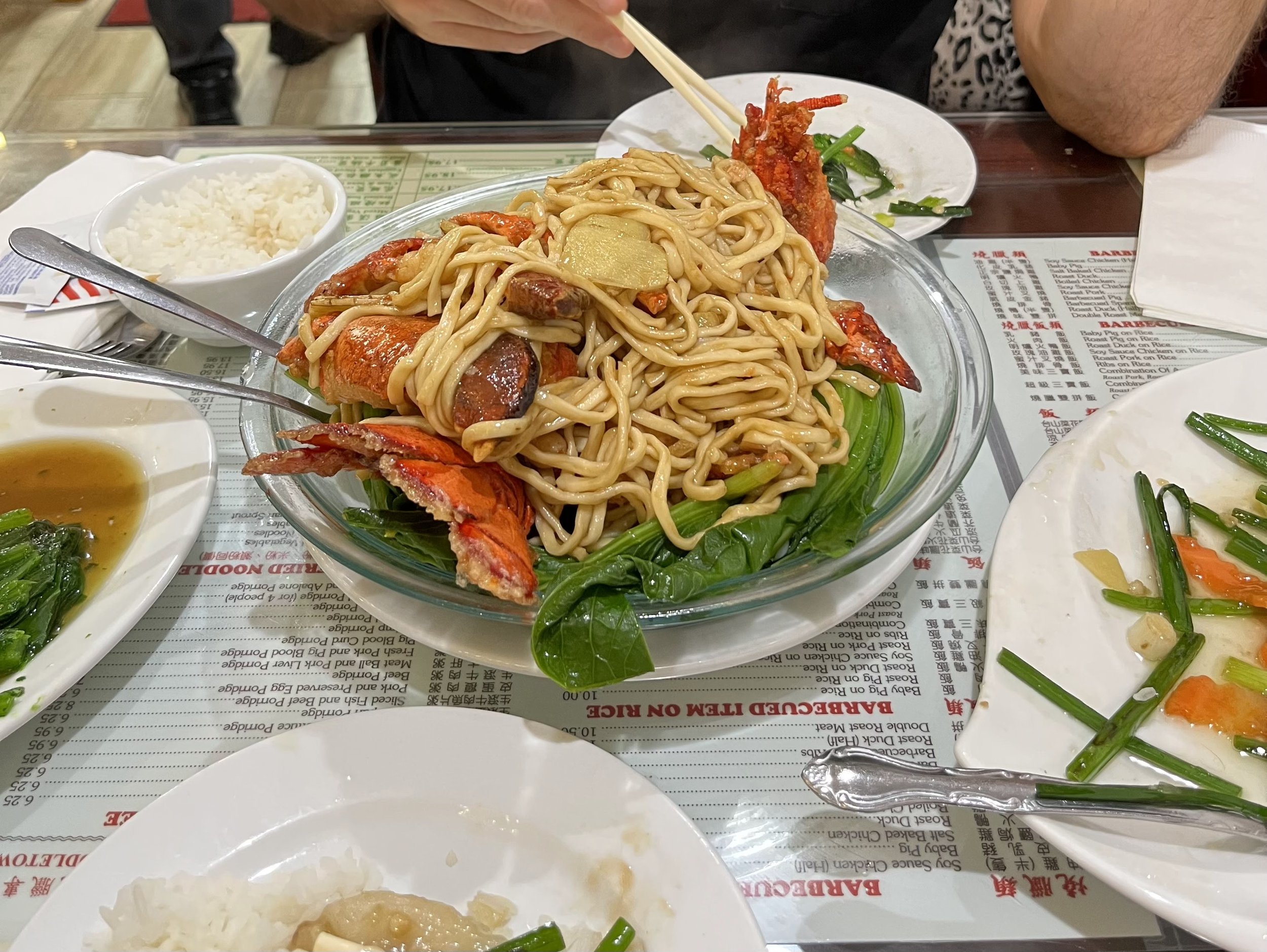 Lobster E-Fu Noodles
