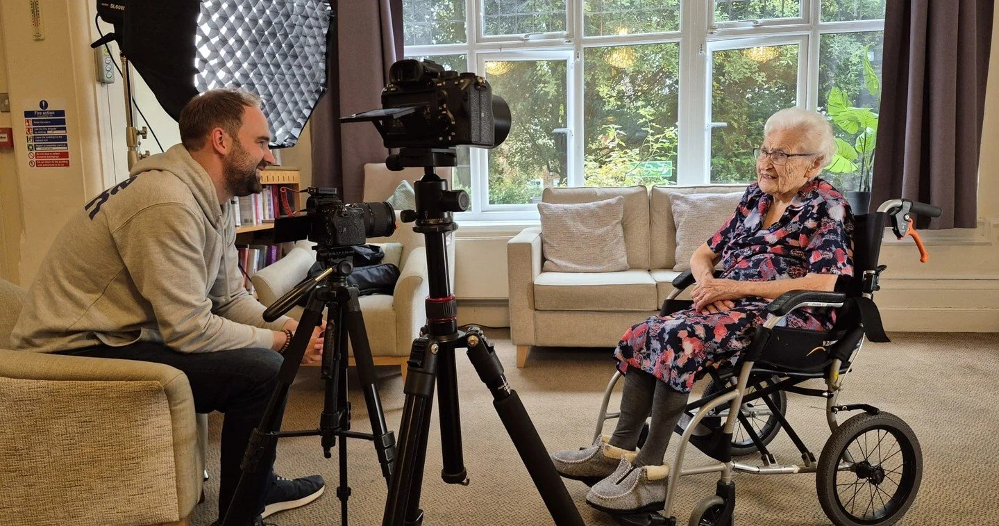 Something special is coming…
Yesterday we were busy filming our brand-new Power 250 campaign at Southborough Nursing Home (Aria Care), and we can’t wait to share it with you.
A huge thank you to Ruth (one of our wonderful grandparents)