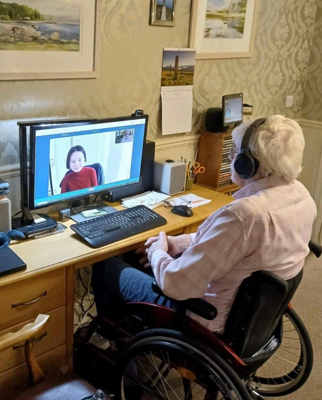 Meet Jing and Peter - a brilliant Adopt a Grandparent pairing brought together by curiosity, kindness, and a shared love for American football!

Since being matched in October 2025, they&rsquo;ve clocked up 10 calls (and counting), with every convers