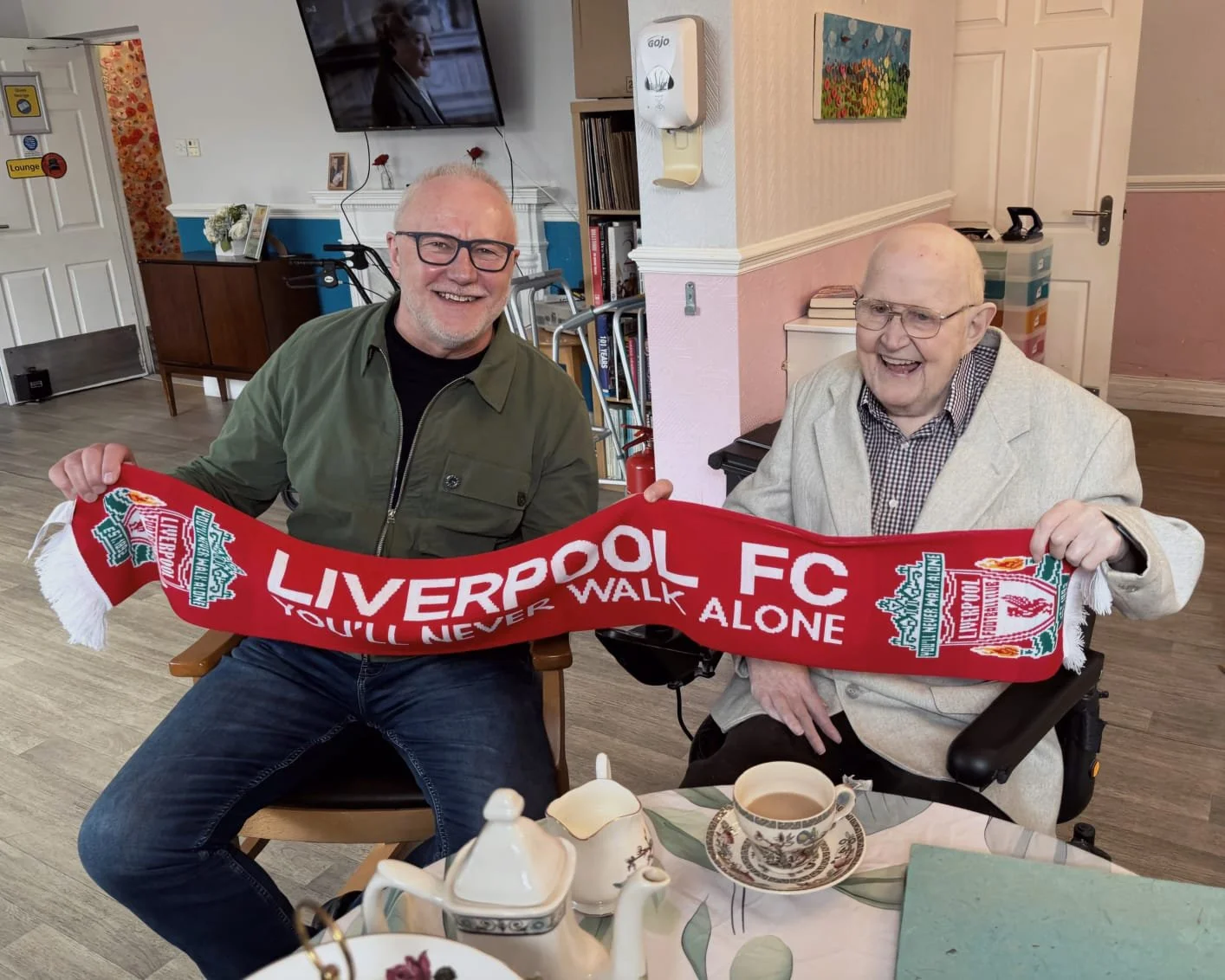 You’ll Never Walk Alone: From Charity Leader to Volunteer: Adopt A Grandparent’s Head of Operations Finds Friendship Through Liverpool FC
