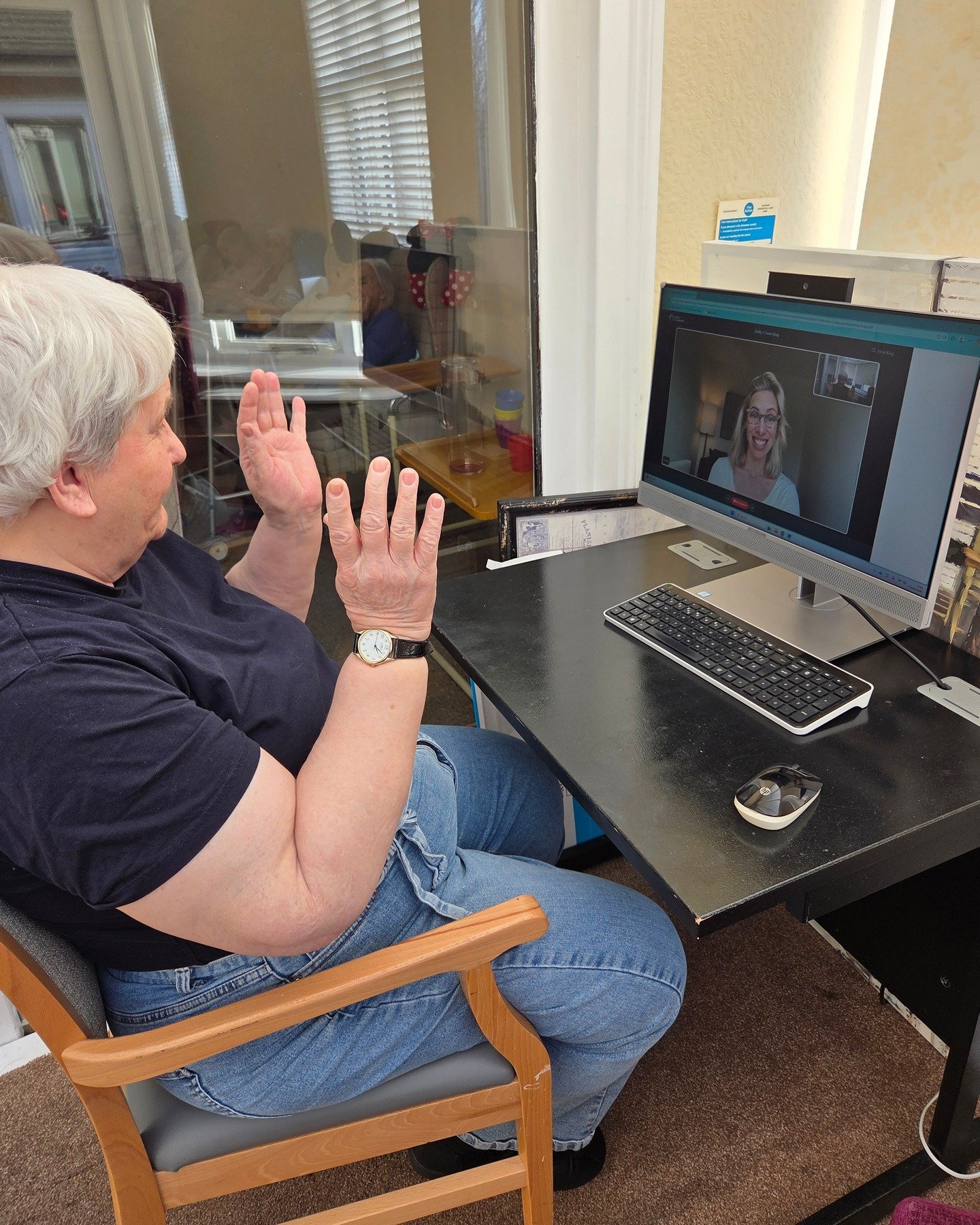 Connection does not always arrive with grand gestures. Sometimes, it begins with a conversation. 

At Rathgar Care Home, resident Irene has formed a wonderful friendship with Emily, one of our Adopt a Grandparent volunteers. Their weekly video calls 
